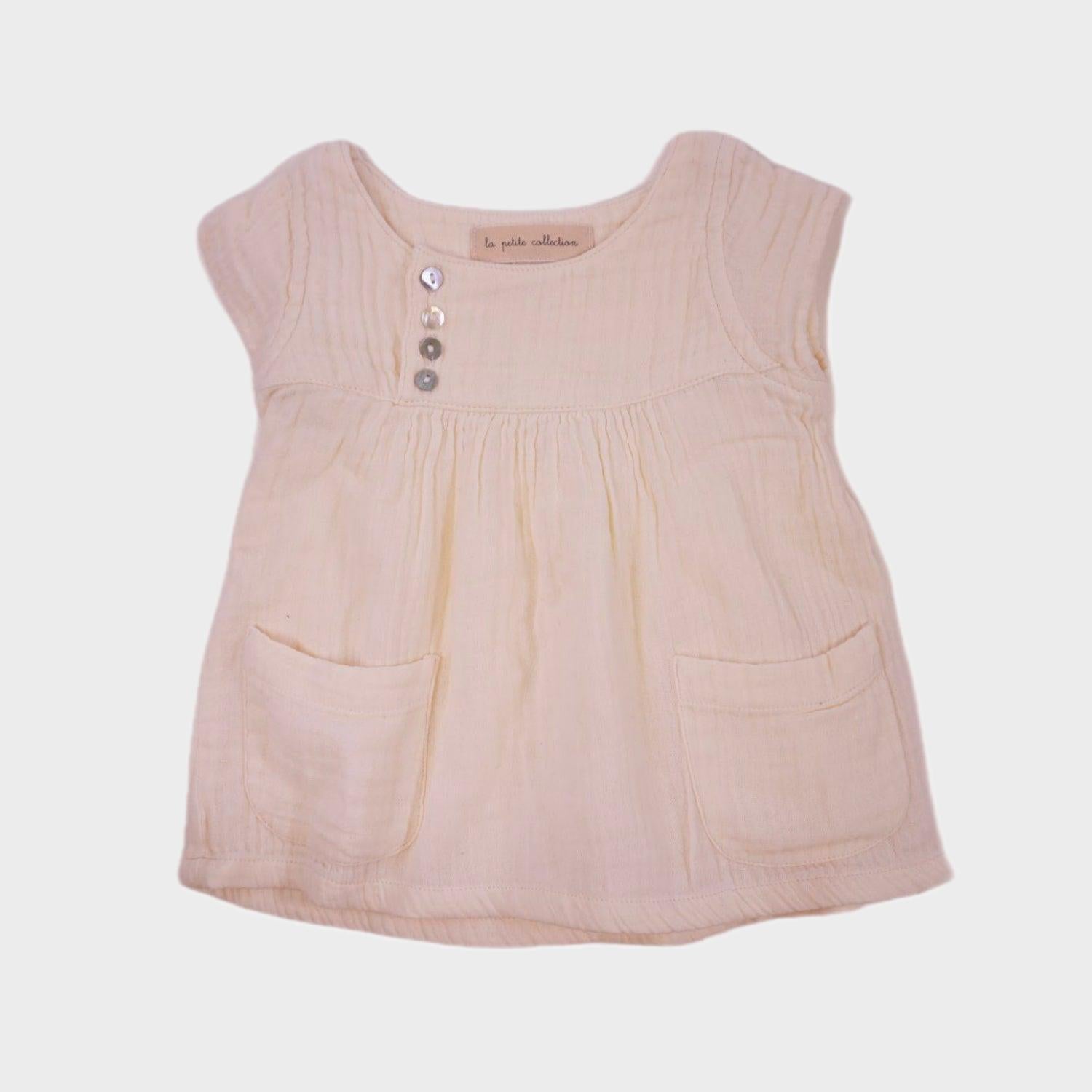 Robe Ecru - 3 mois