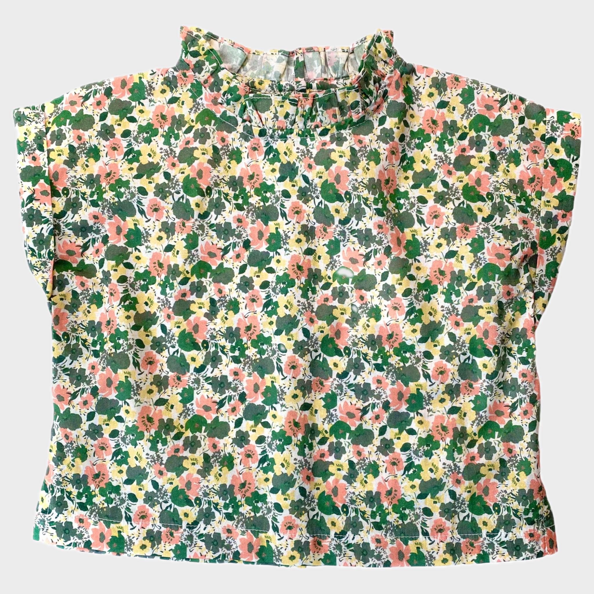 Blouse Vert - 6 mois (neuf)