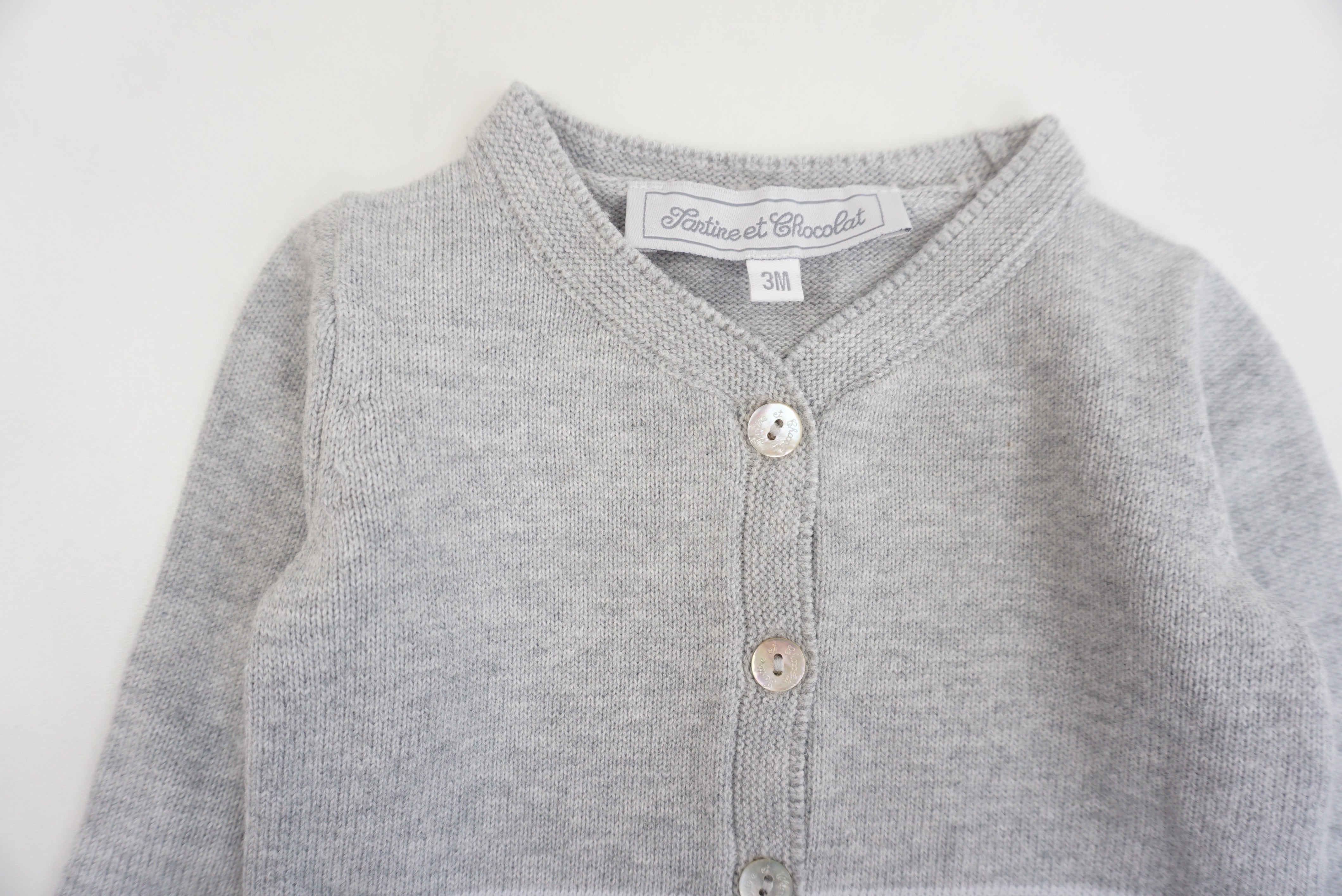 Gilet Gris - 3 mois