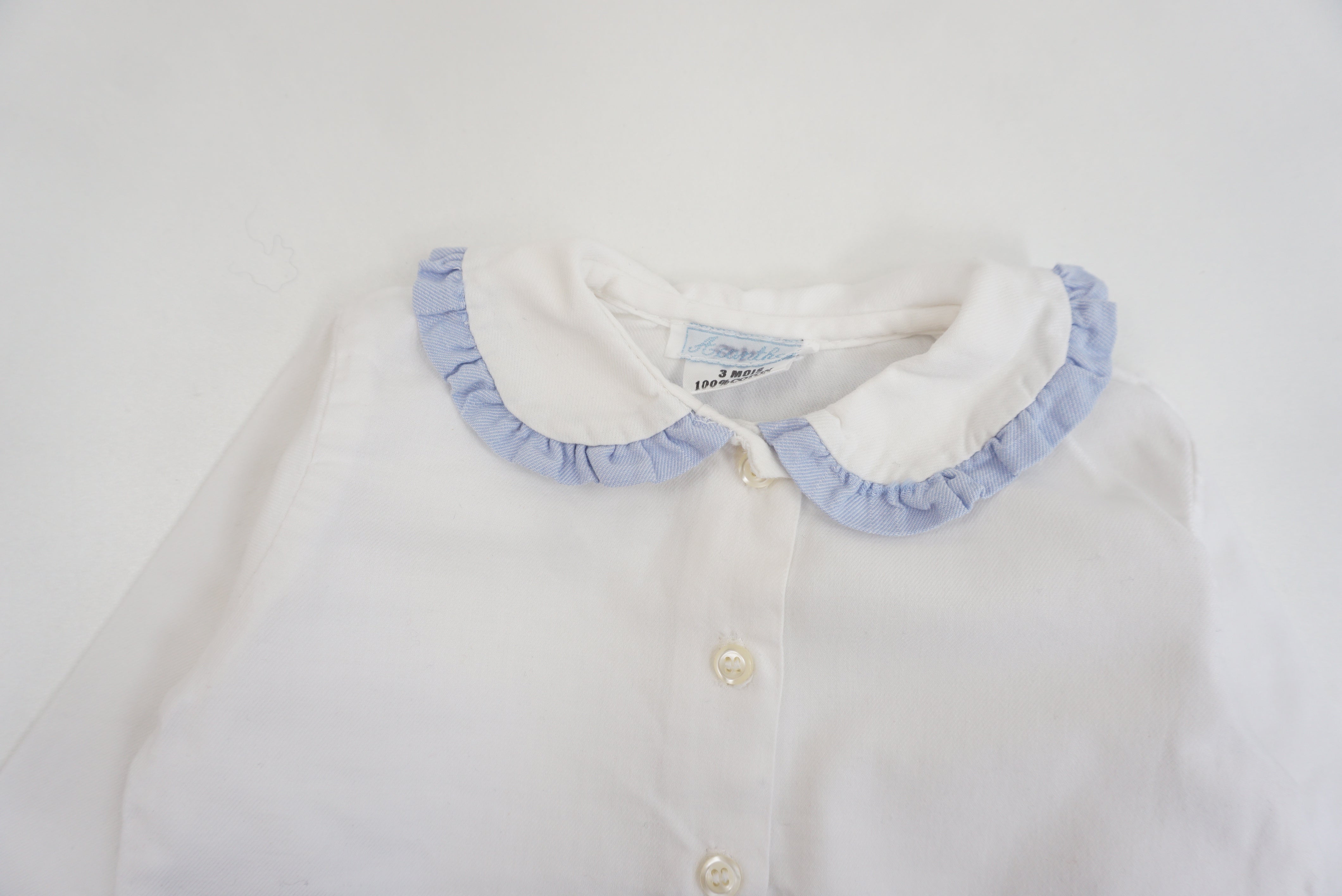 Chemise Blanc - 3 mois