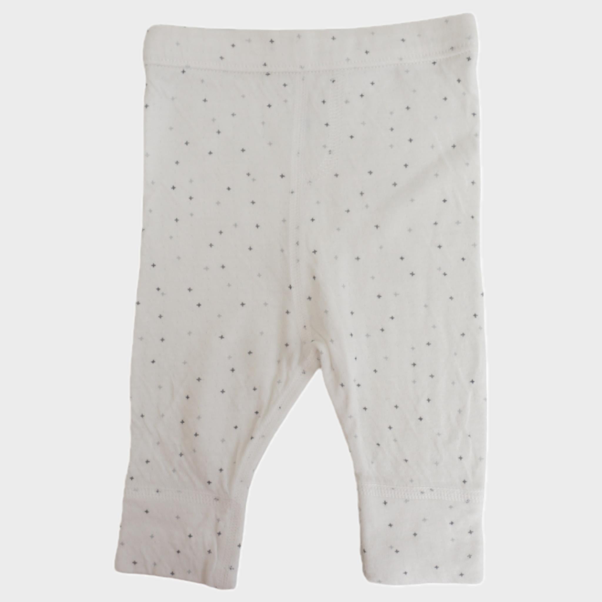 Legging Blanc - 1 mois