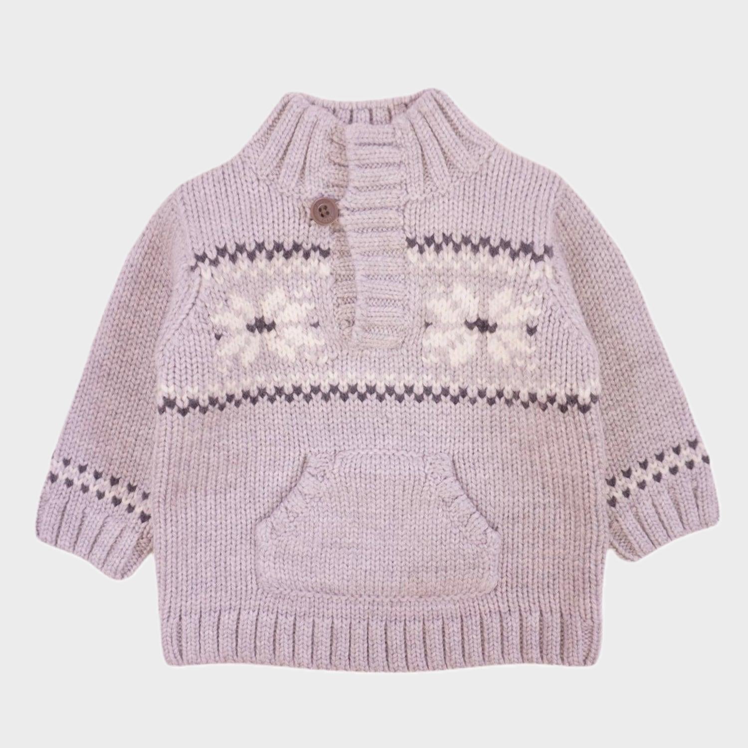 Pull Gris - 6 mois