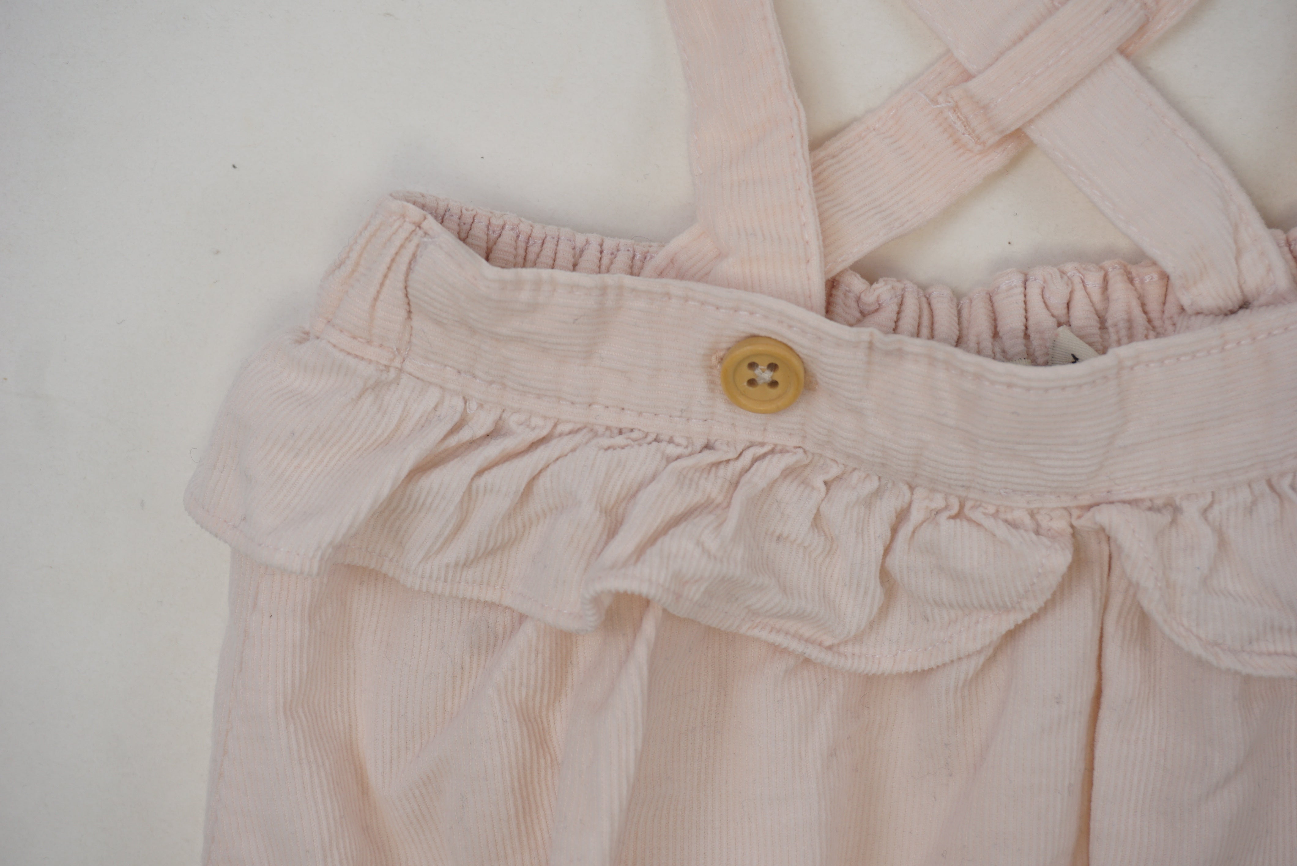 Bloomer à bretelles Rose - 18 mois