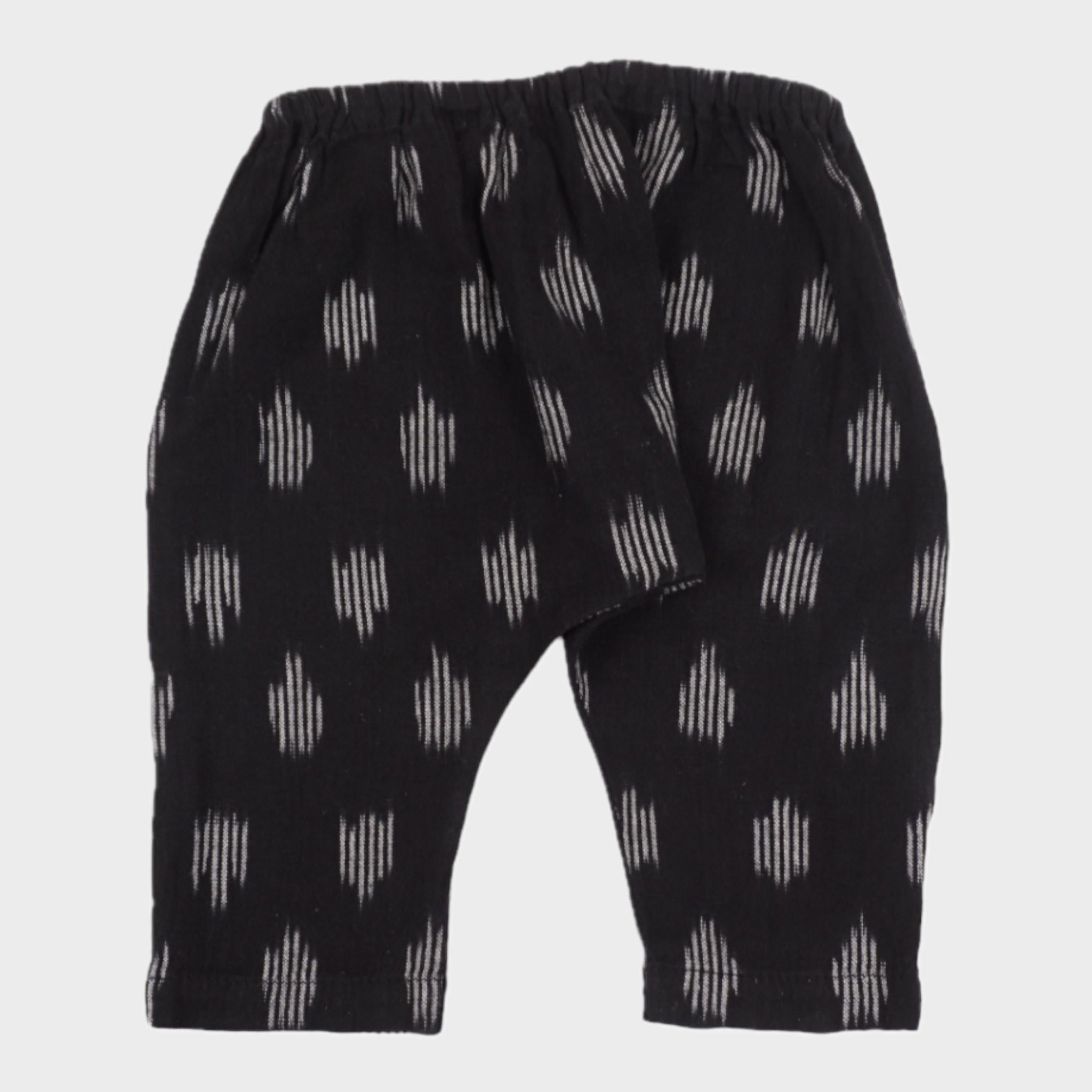 Pantalon Noir - 3/6 mois