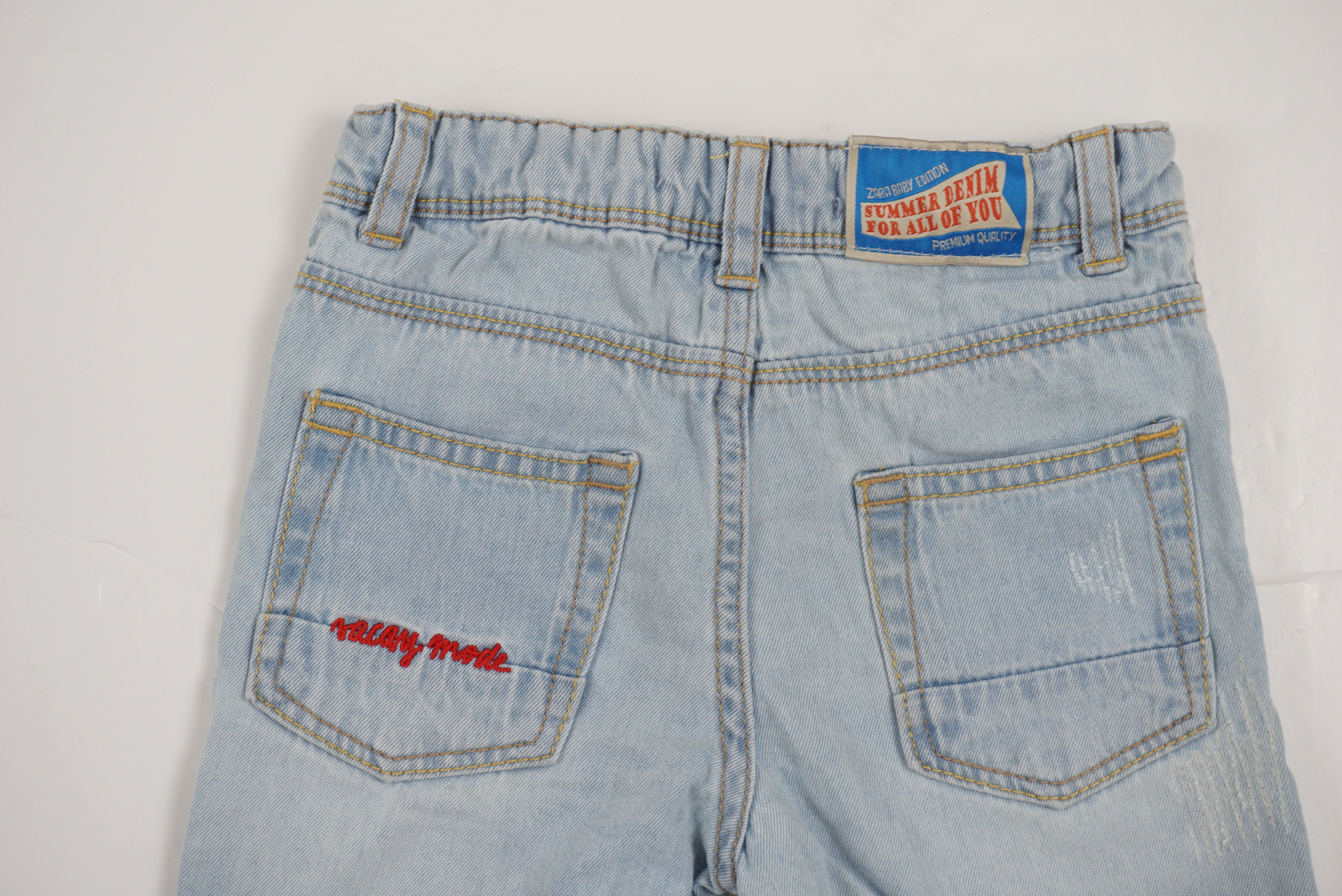 Bermuda Bleu - 12/18 mois