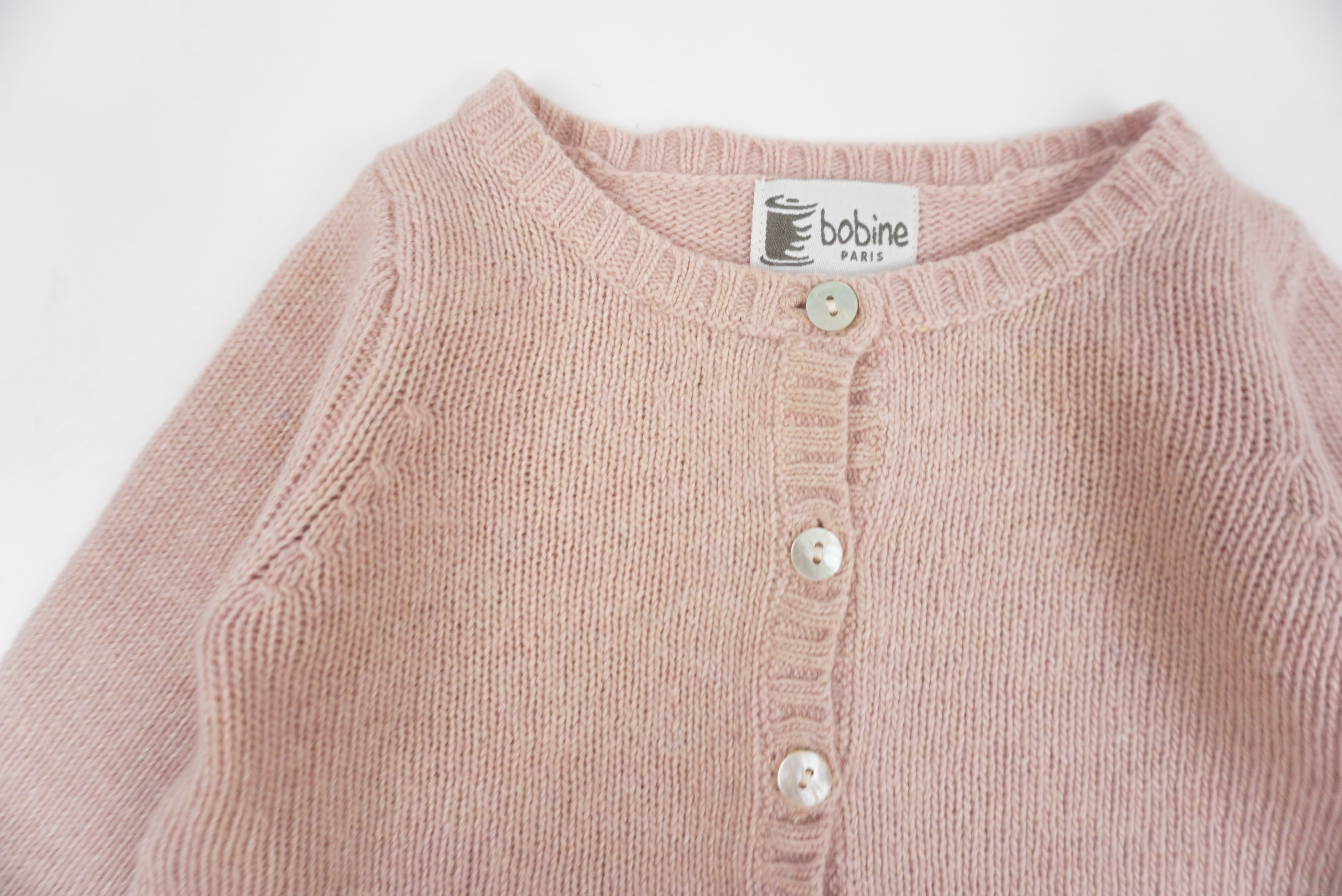 Gilet Rose - 3 mois