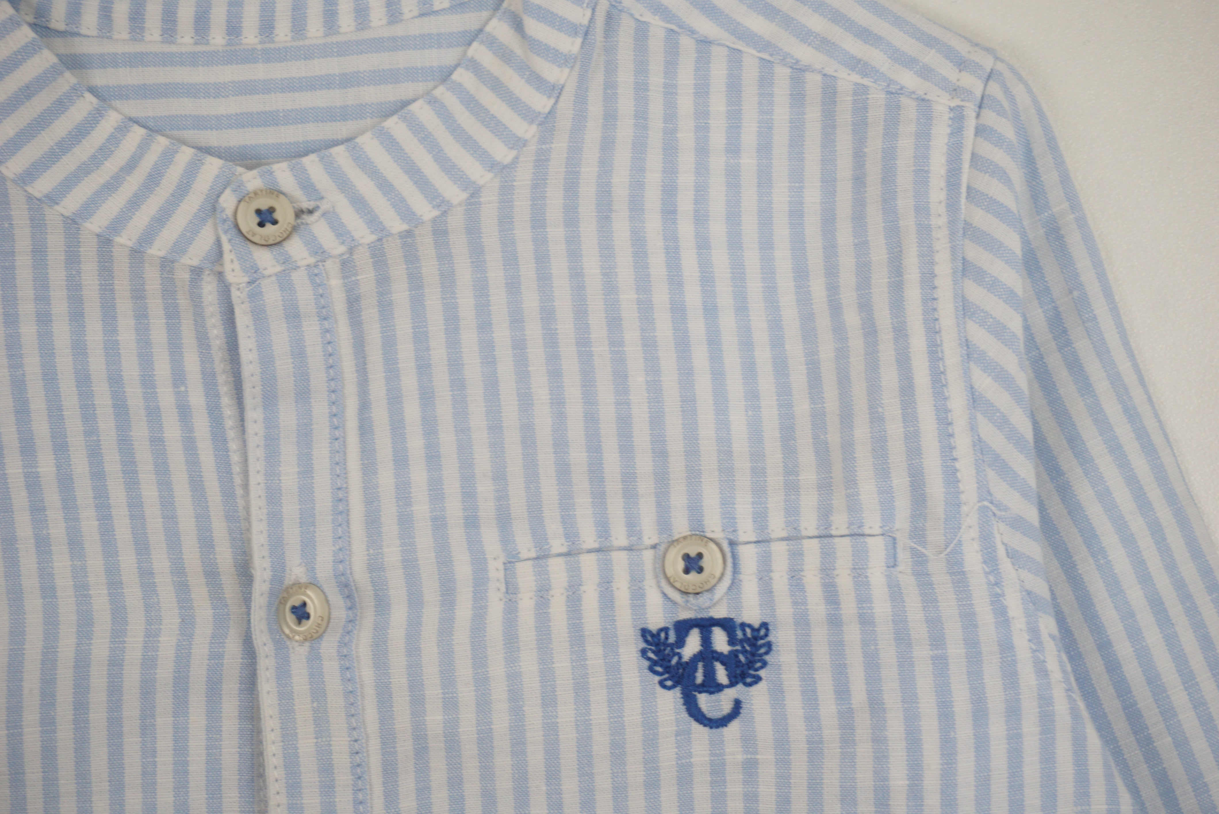 Blouse Bleu - 18 mois