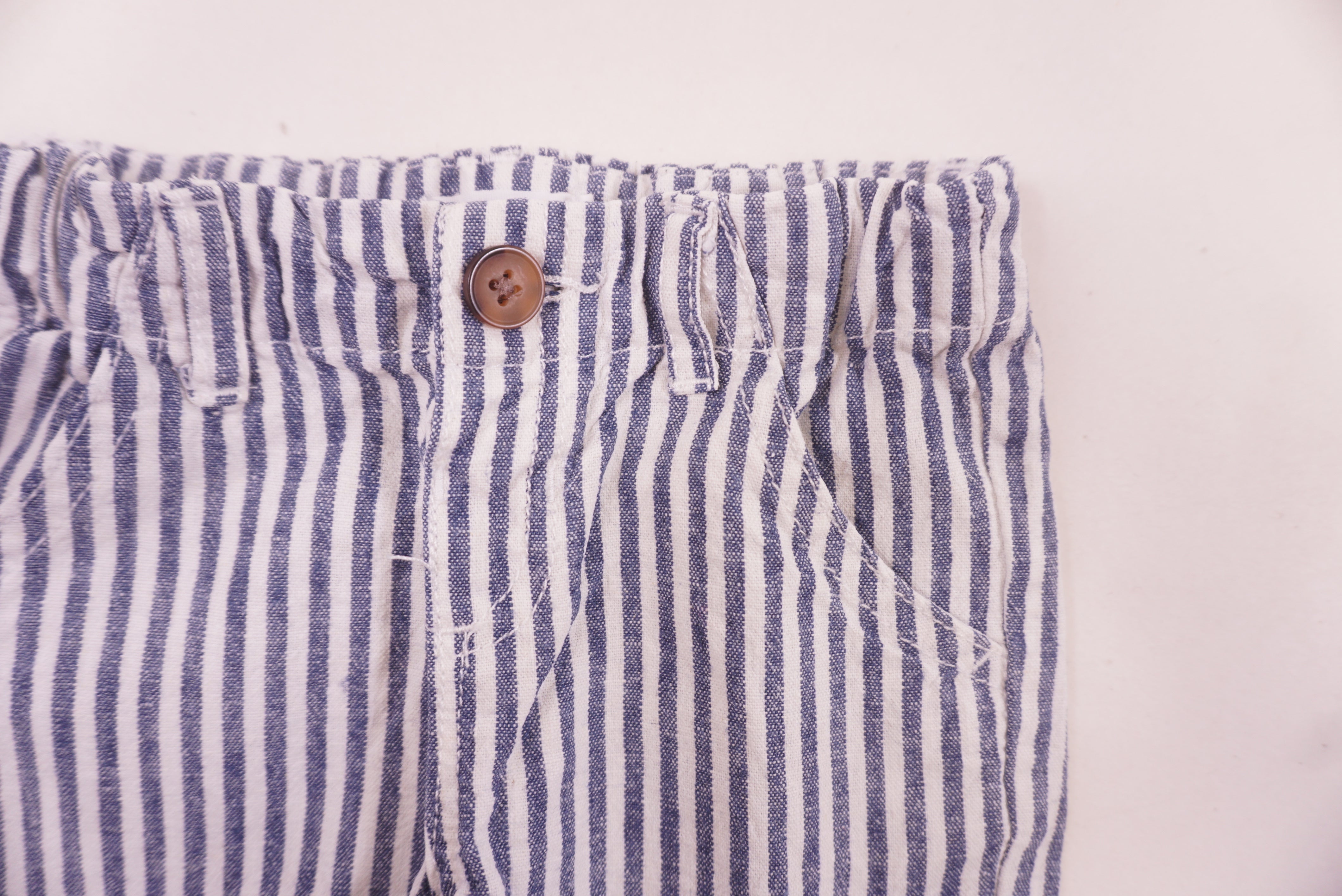 Bermuda Bleu - 6 mois