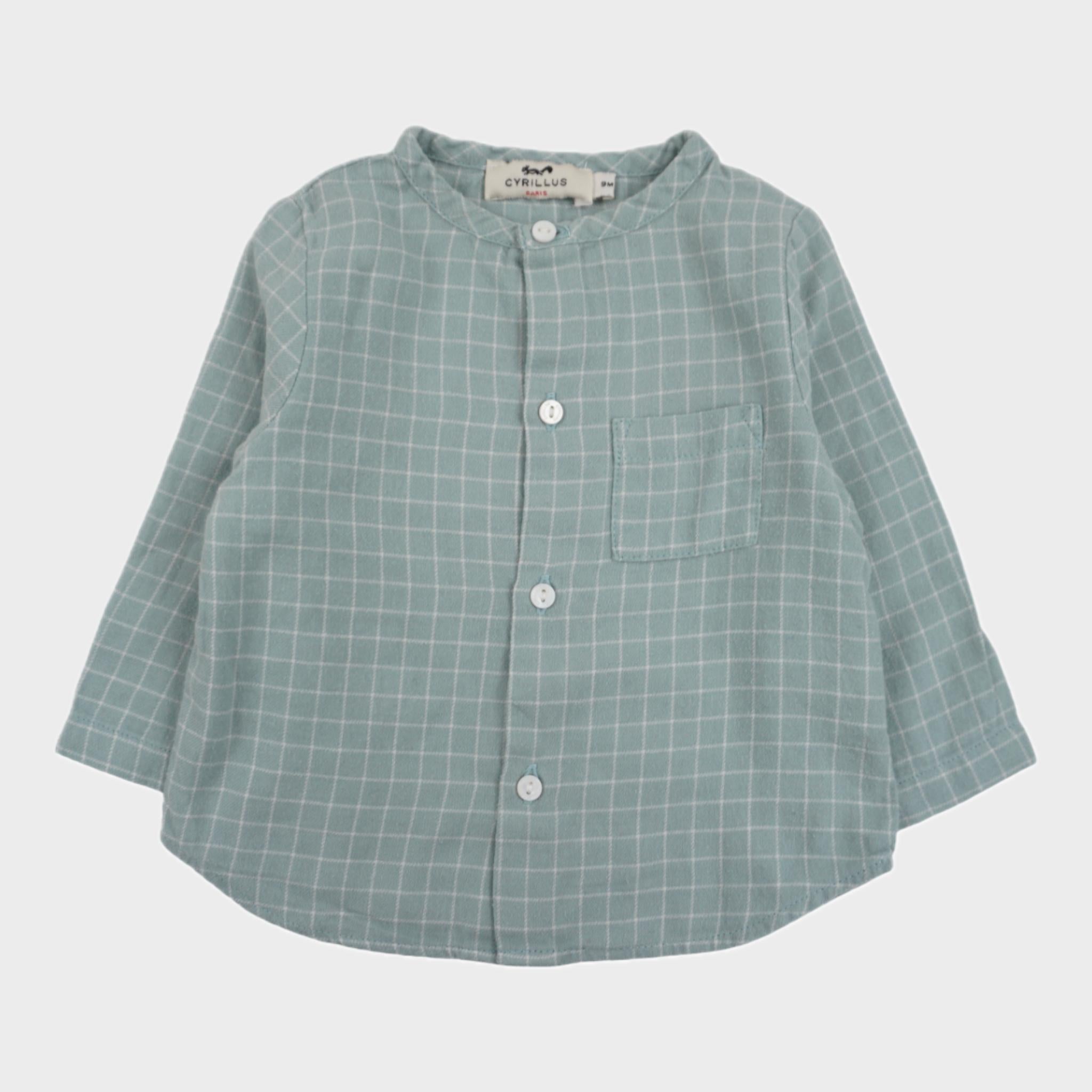 Chemise Vert - 9 mois