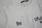 T-shirt Ecru - 8 ans