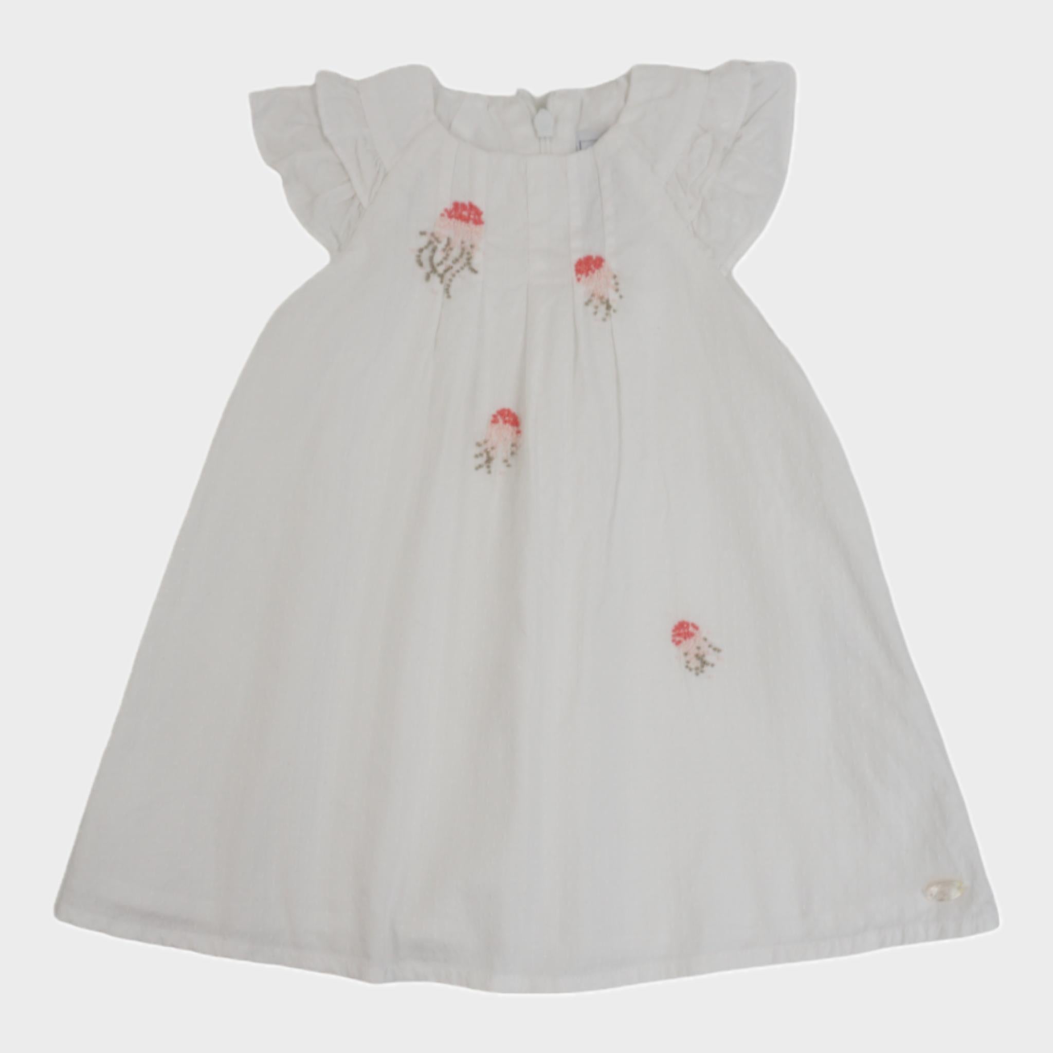 Robe Blanc - 6 mois