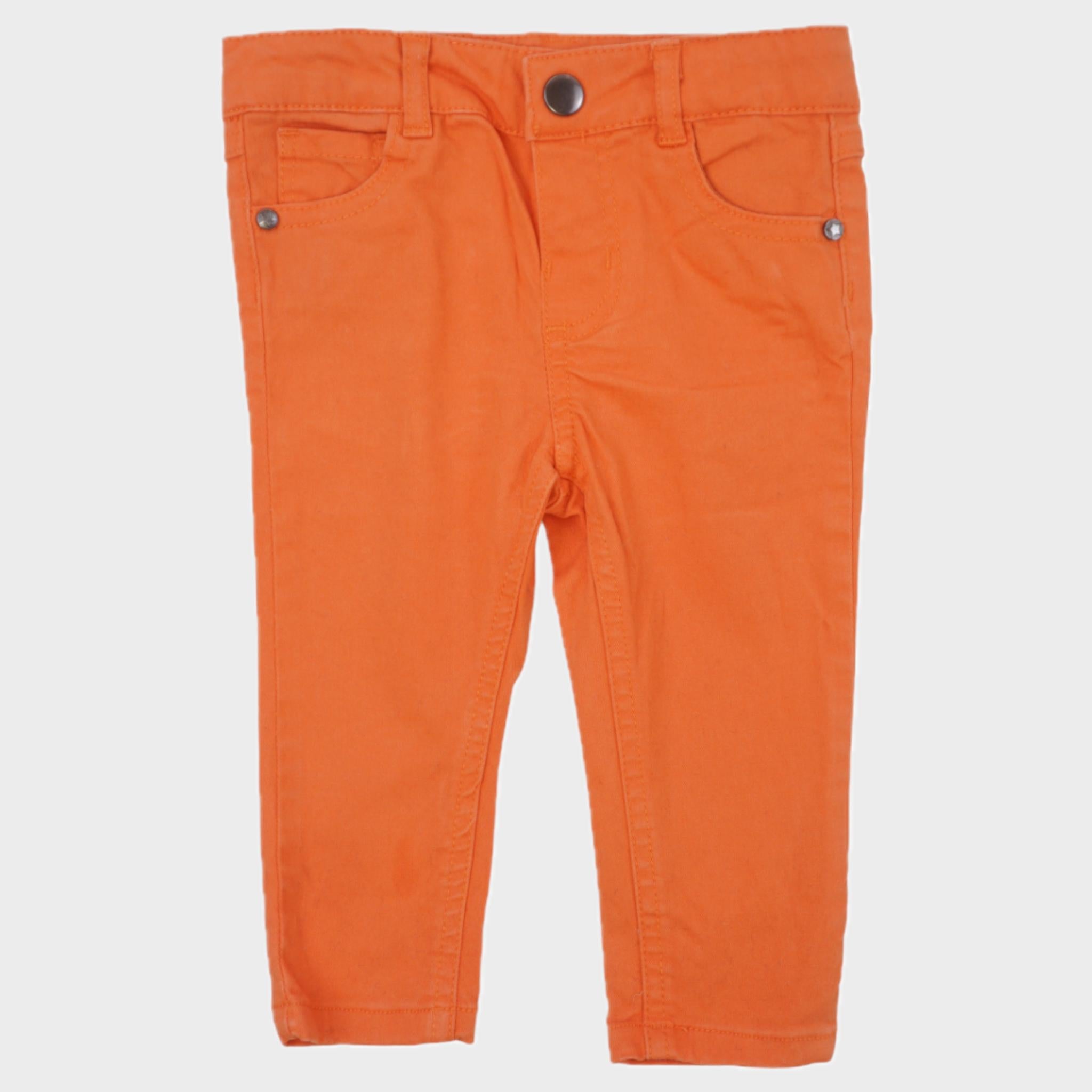 Jean Orange - 6 mois