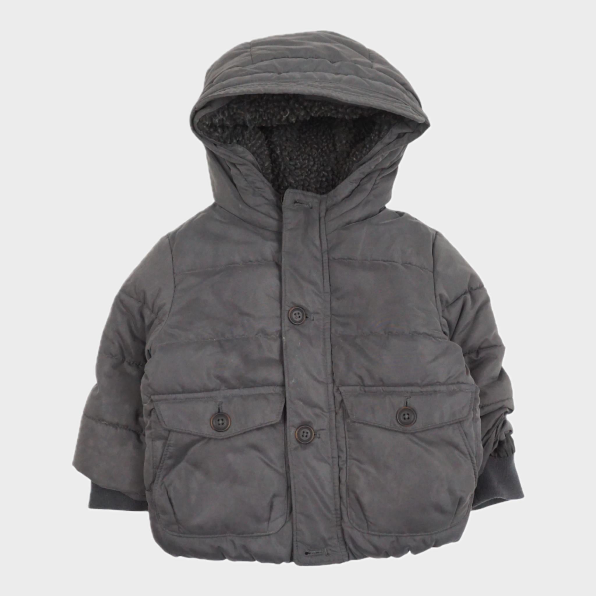 Manteau Gris - 9/12 mois