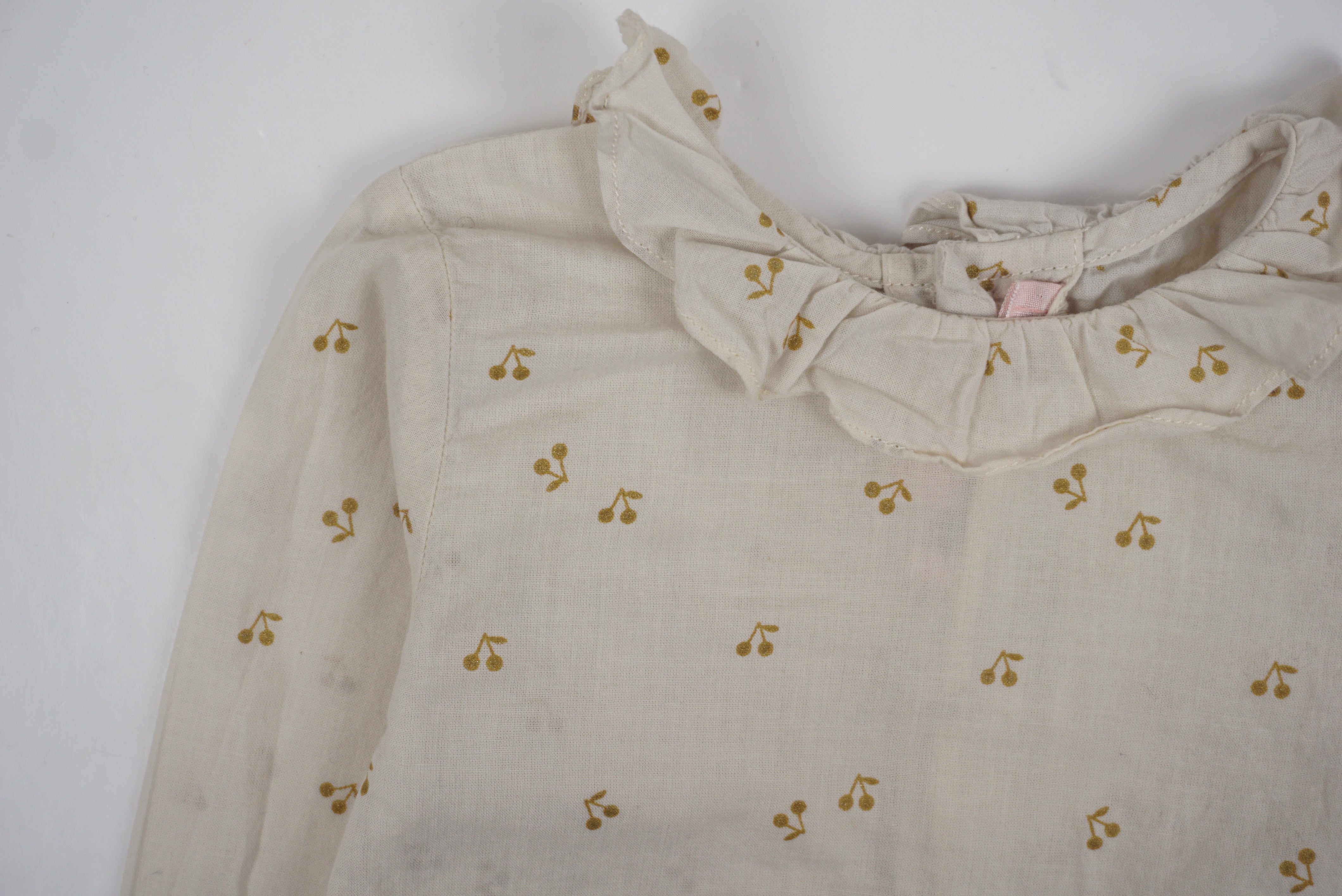 Blouse Beige - 6 mois