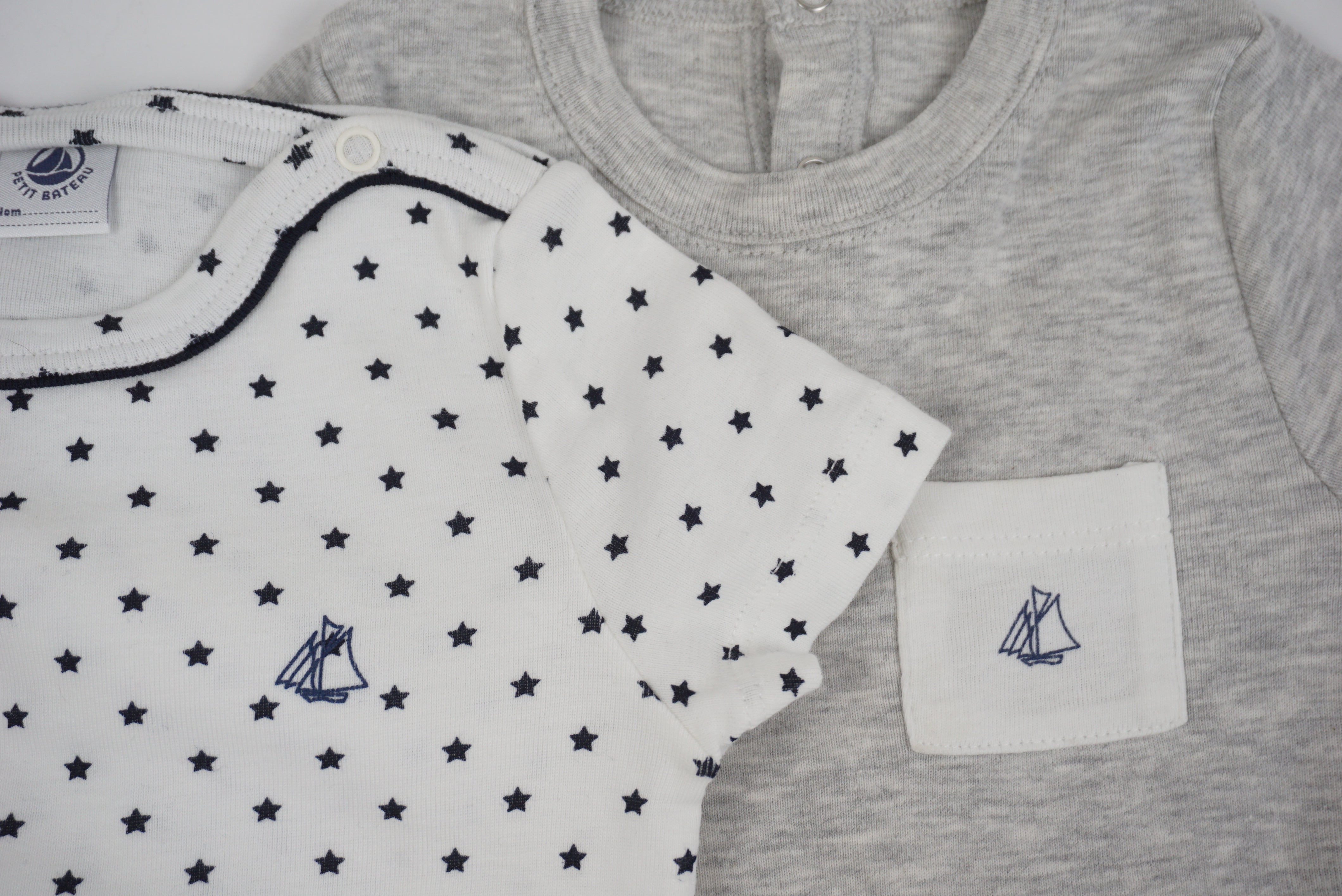 Lot de 2 t-shirts Multicolore - 12 mois