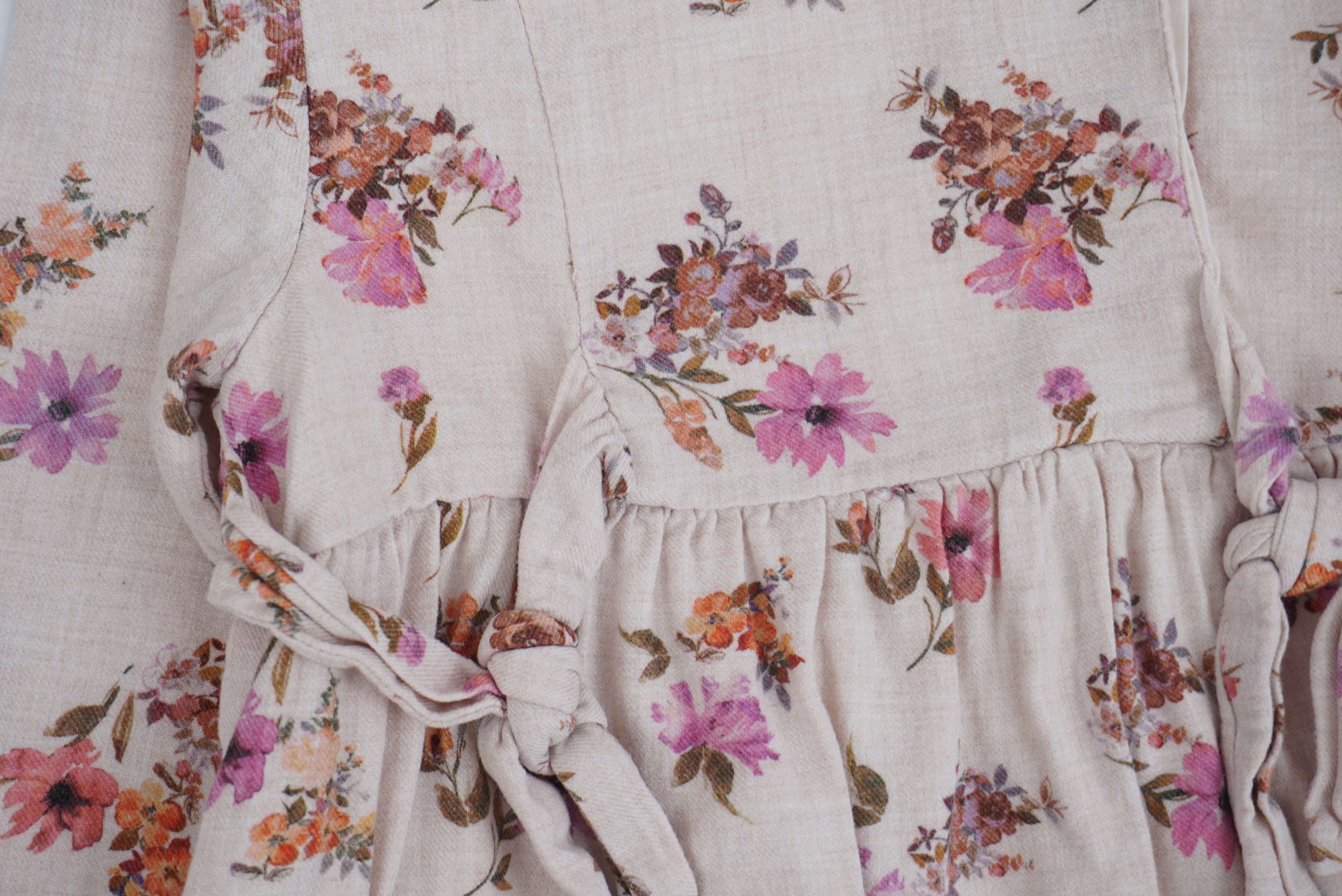 Robe Beige - 3/4 ans