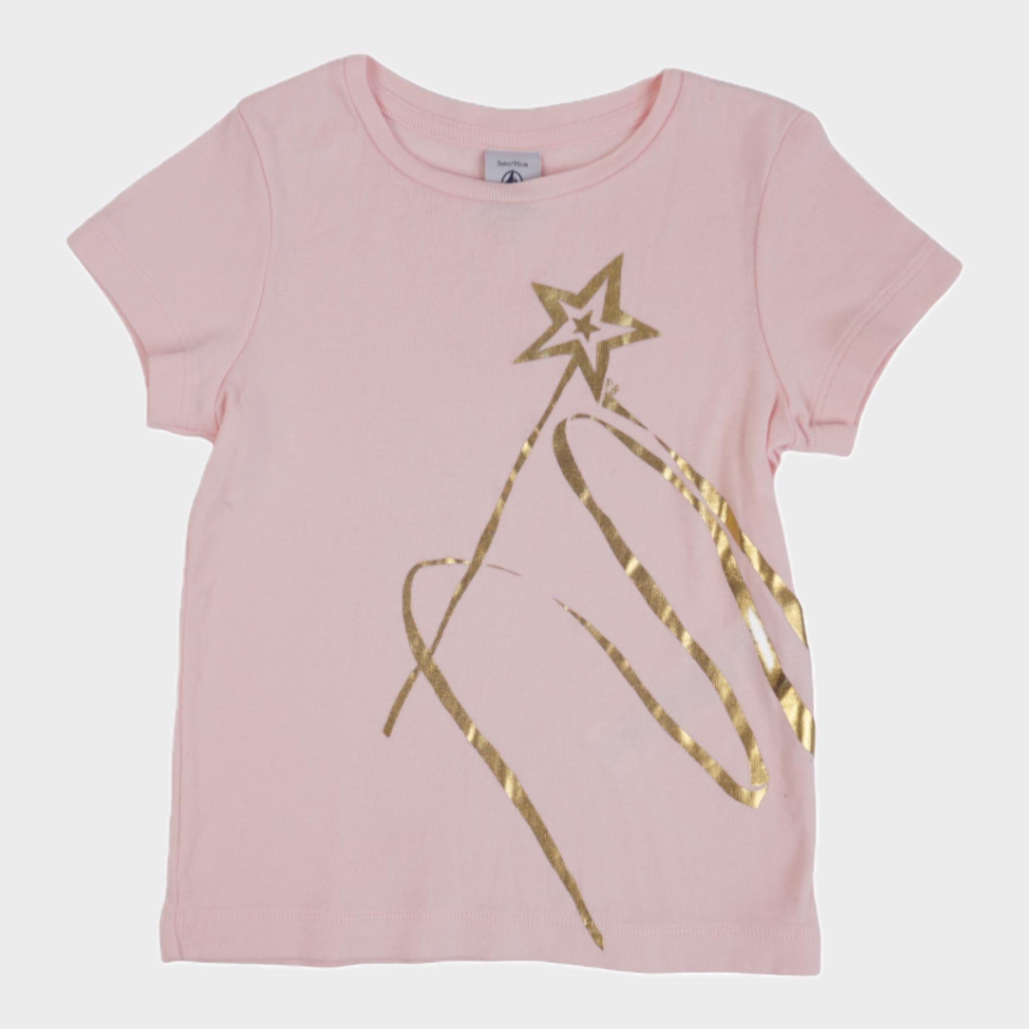 T-shirt Rose - 3 ans
