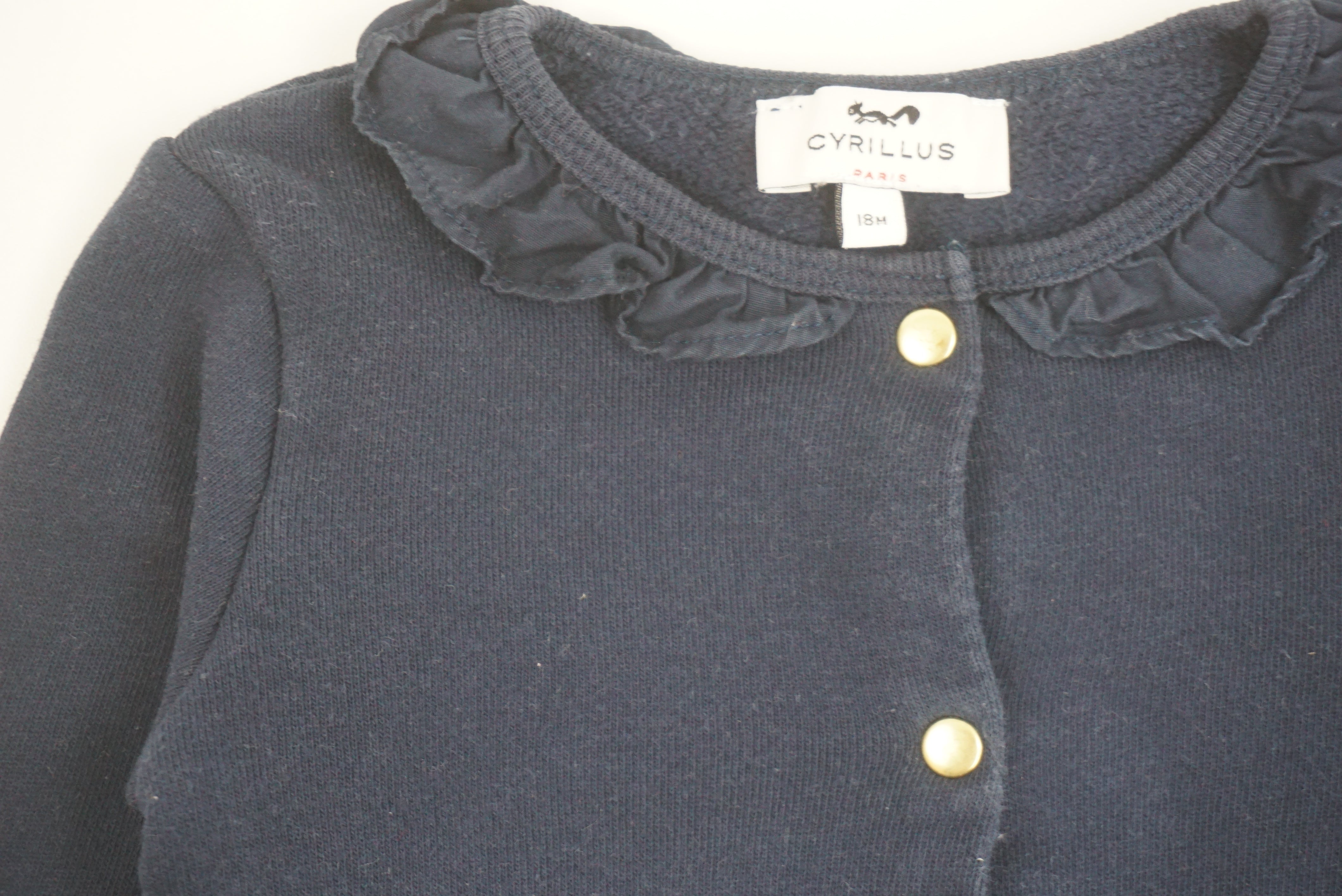 Gilet Bleu - 12 mois