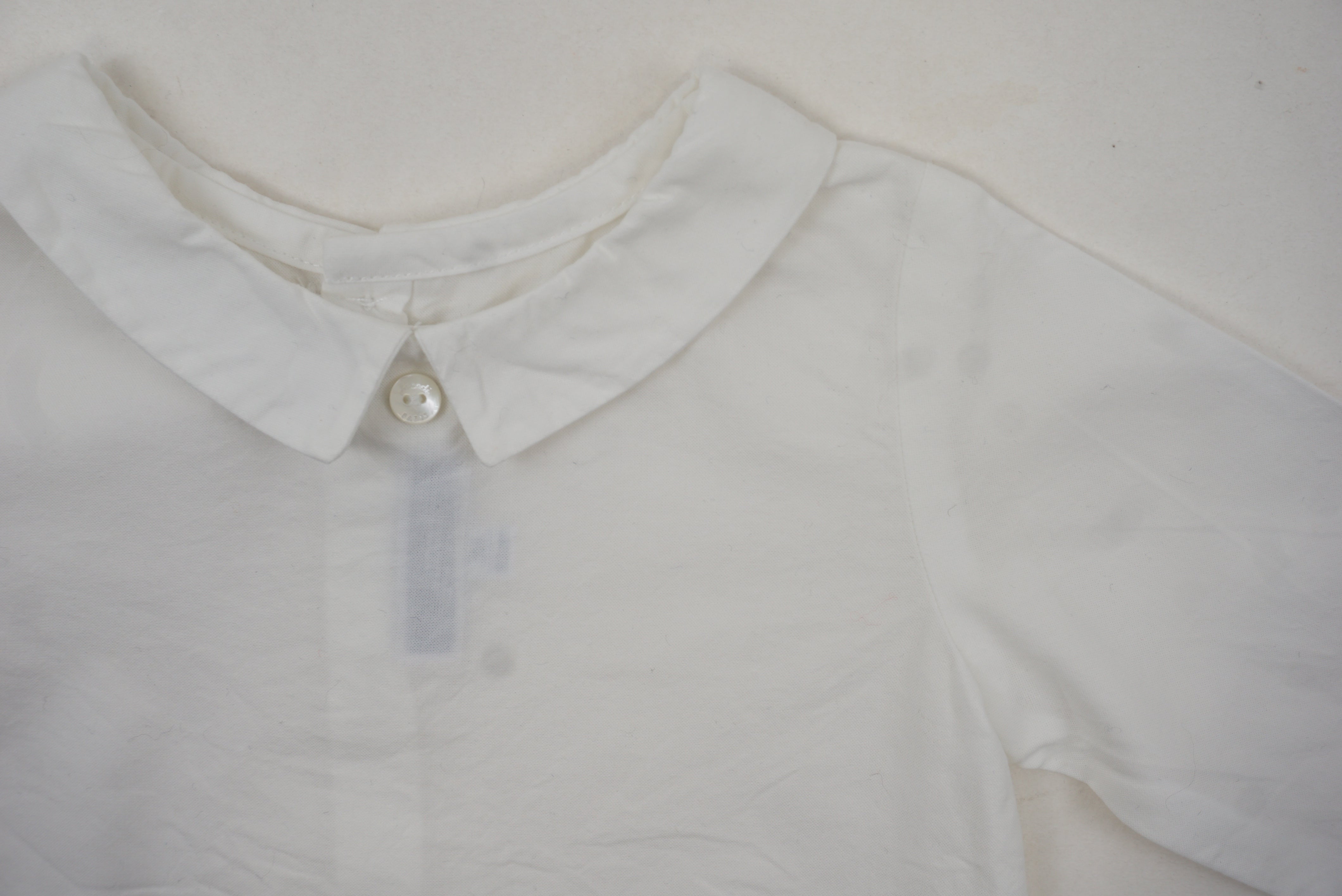 Blouse Blanc - 3 mois