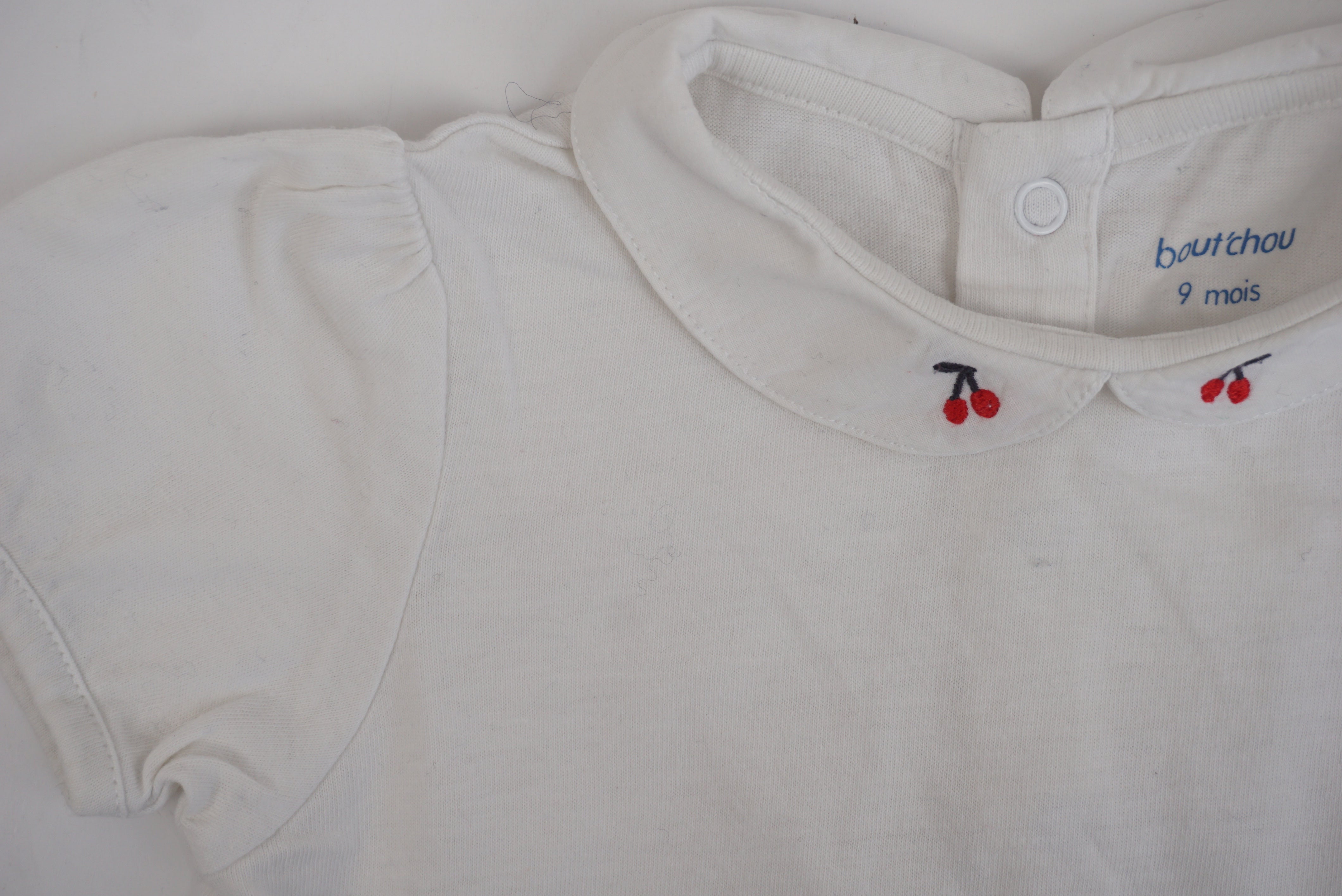 T-shirt Blanc - 9 mois