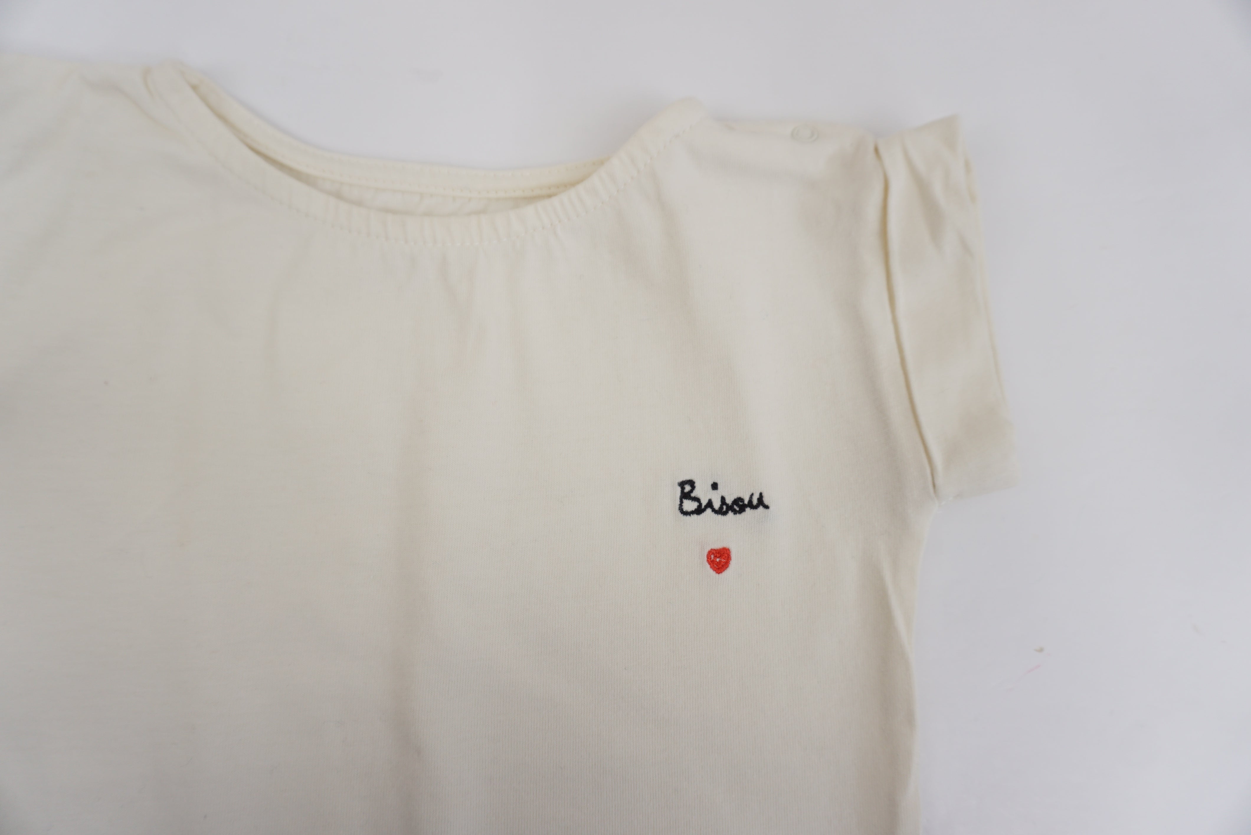 T-shirt Ecru - 6 mois