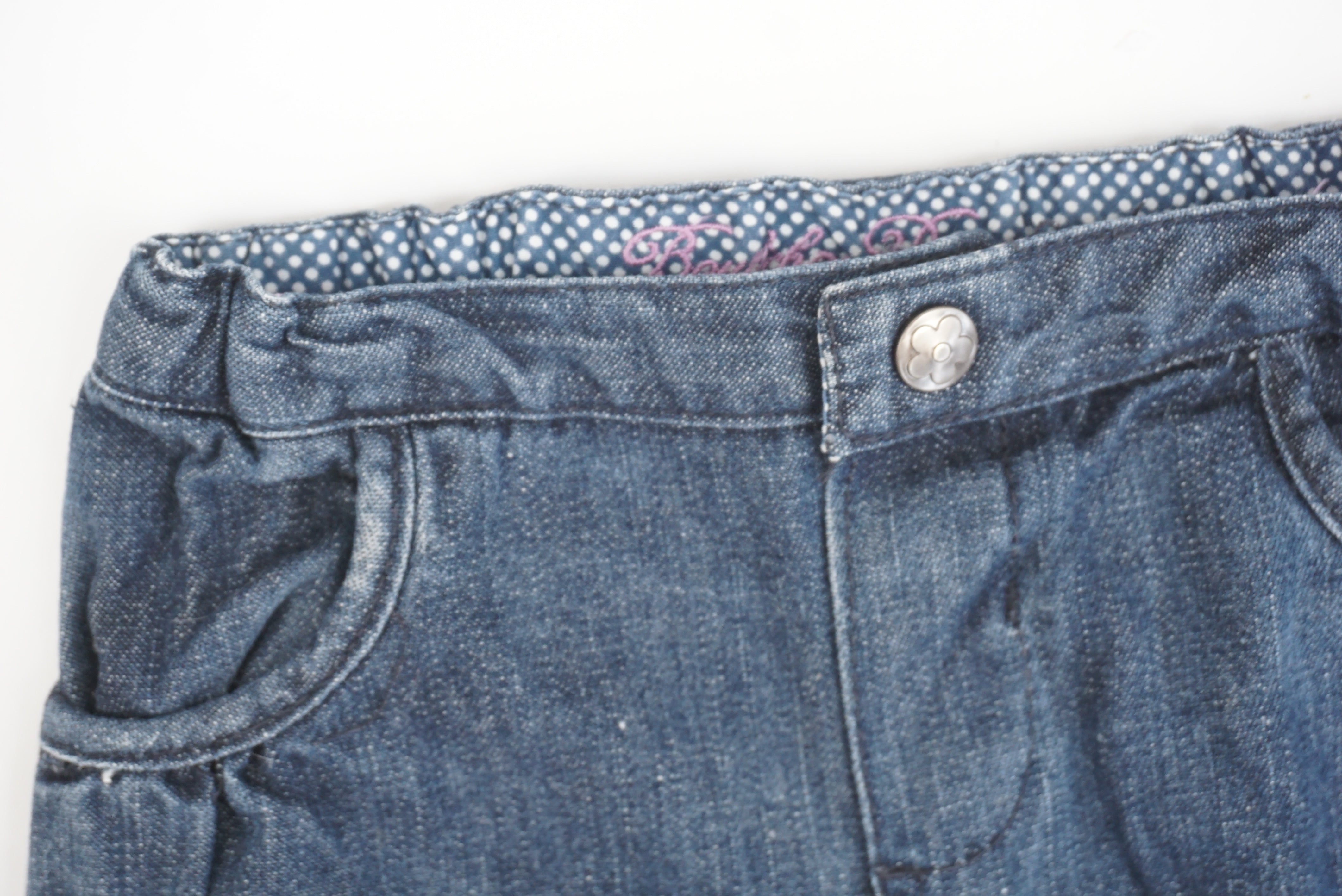 Short Bleu - 9 mois