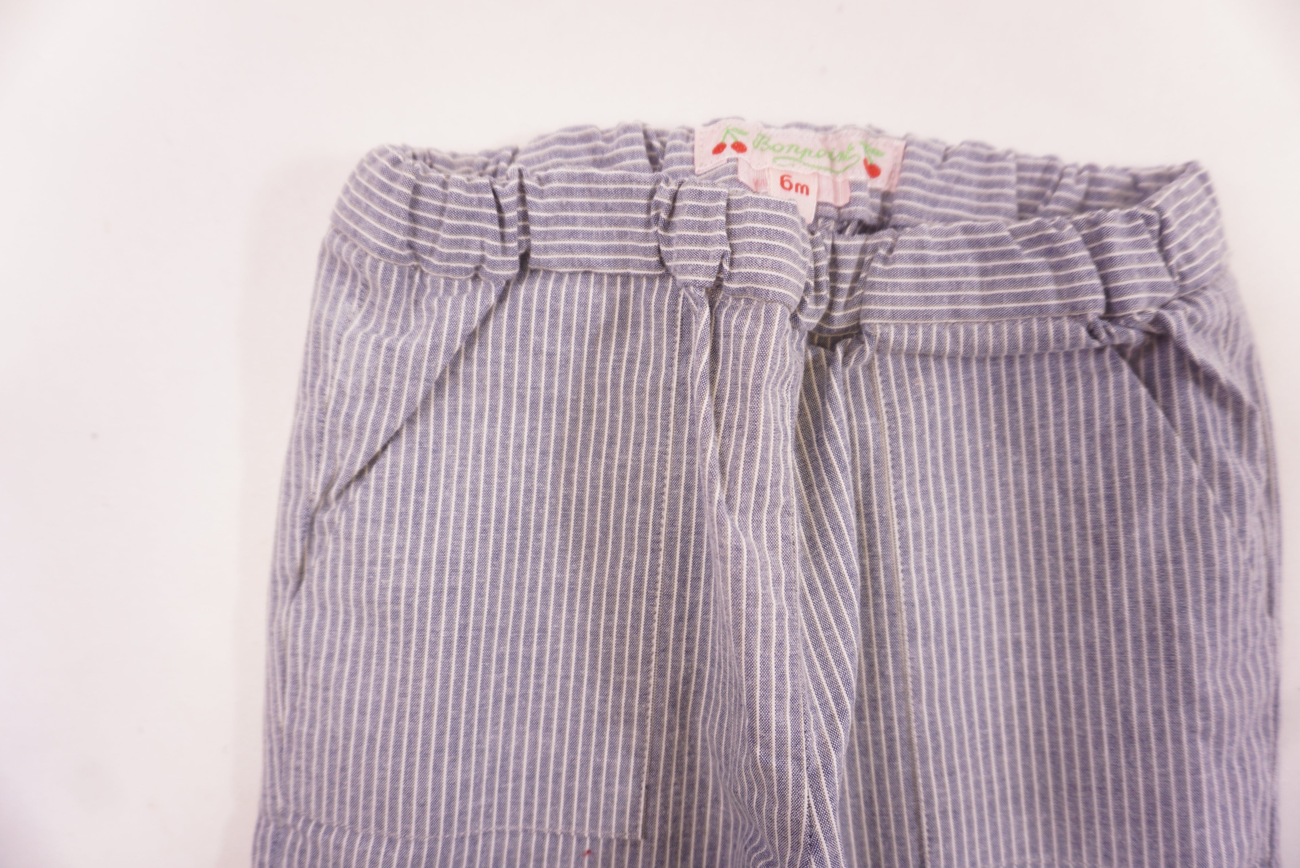 Pantalon Bleu - 6 mois