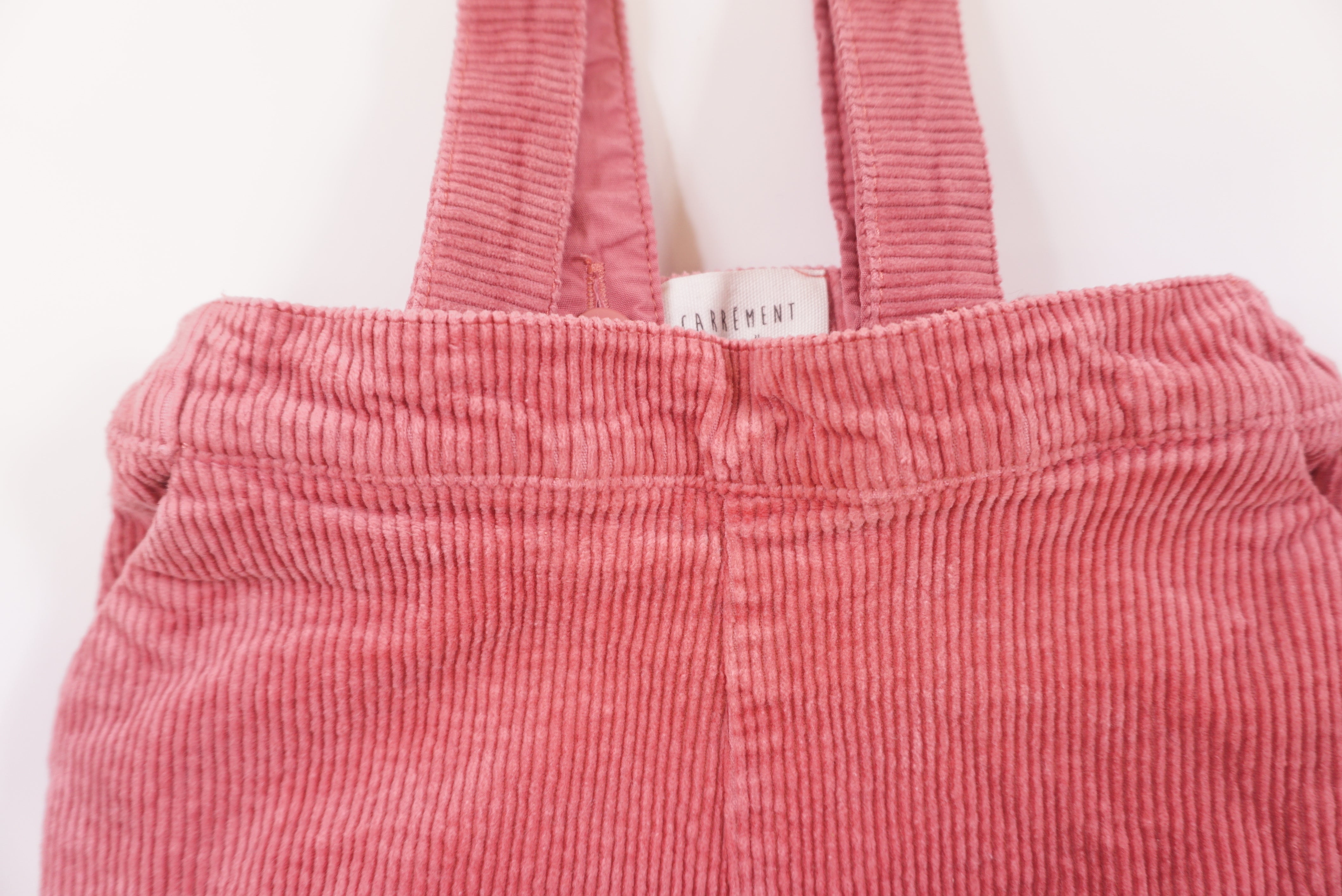 Bloomer à bretelles Rose - 9 mois