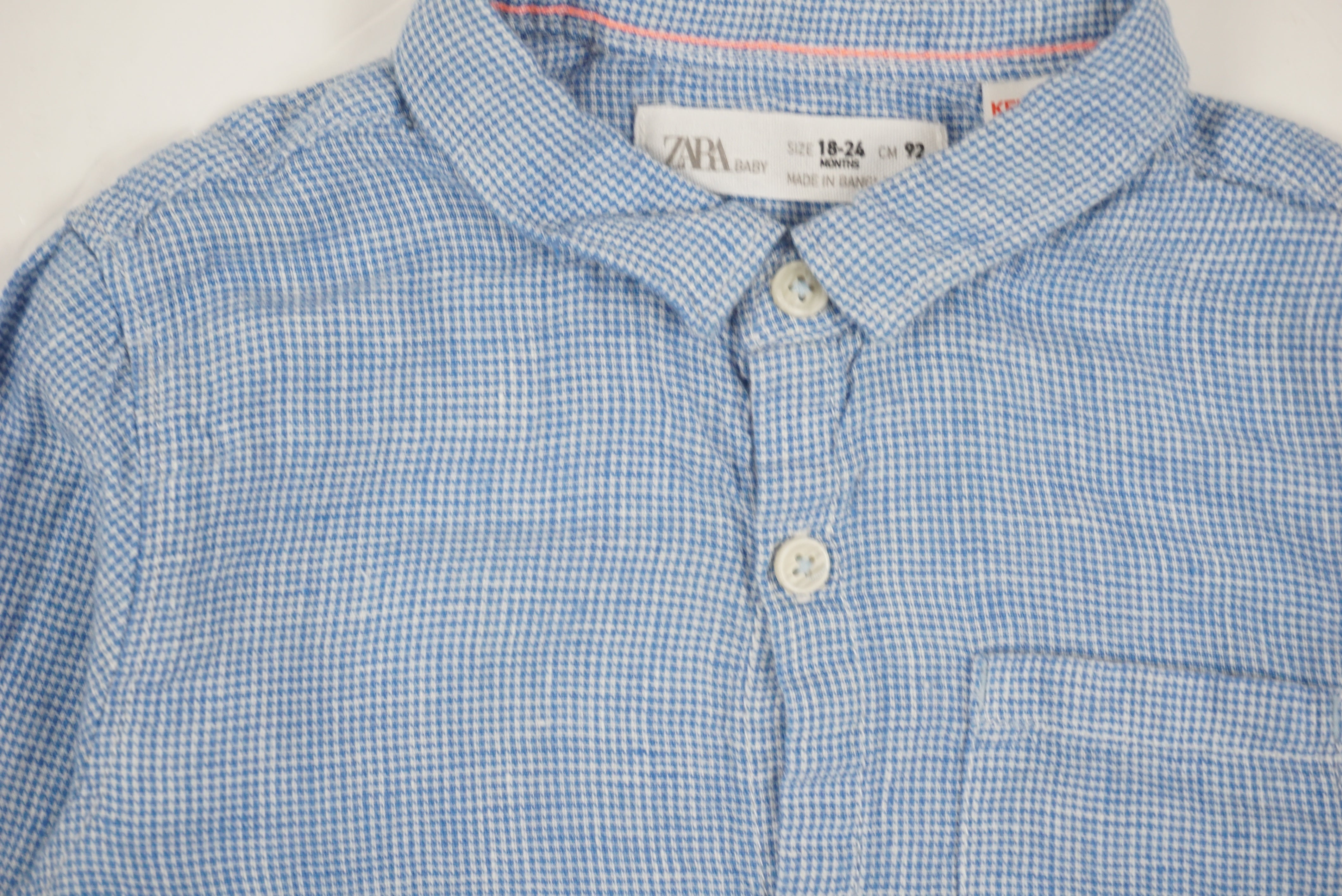 Chemise Bleu - 18/24 mois