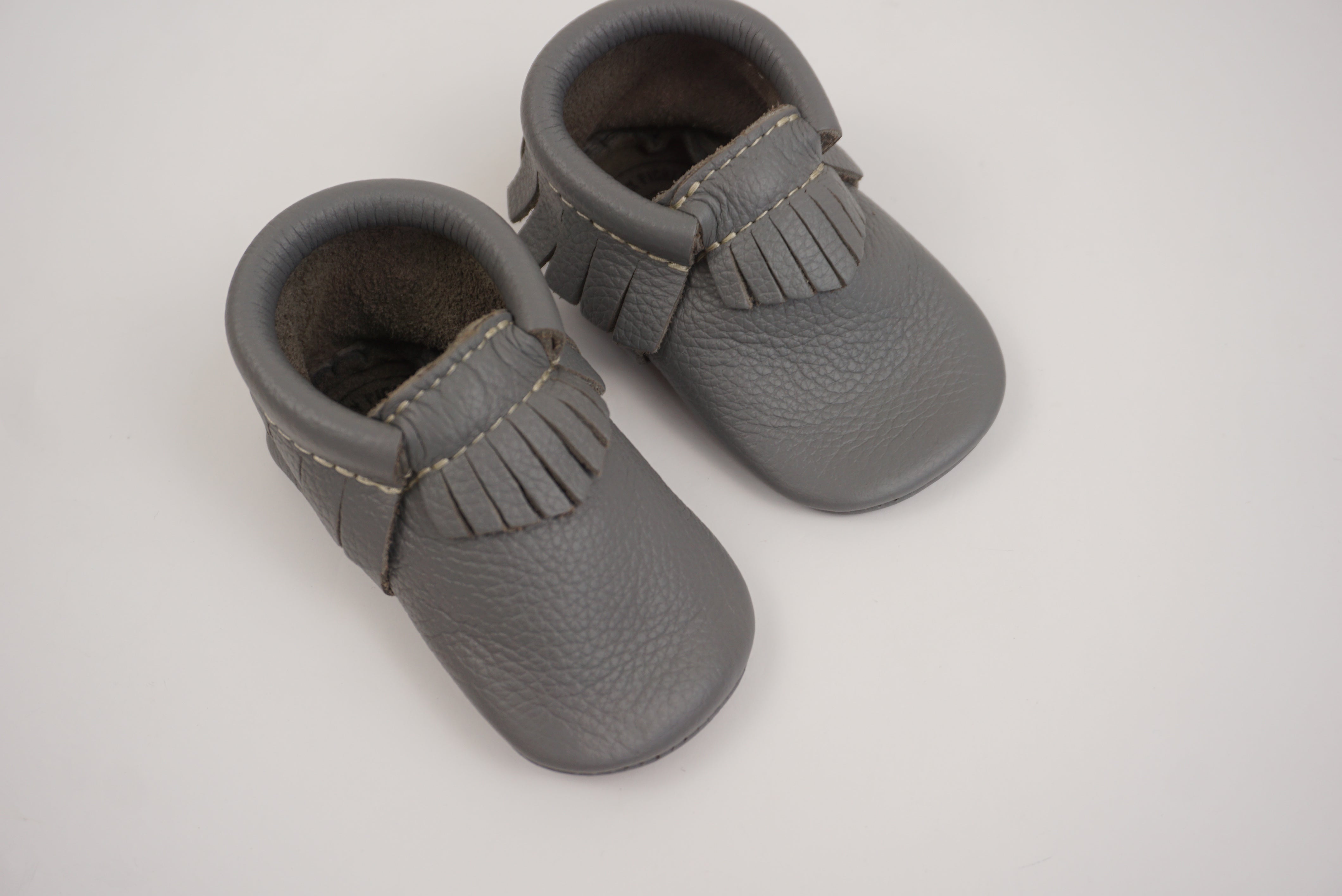 Chaussons Gris - 6/12 mois