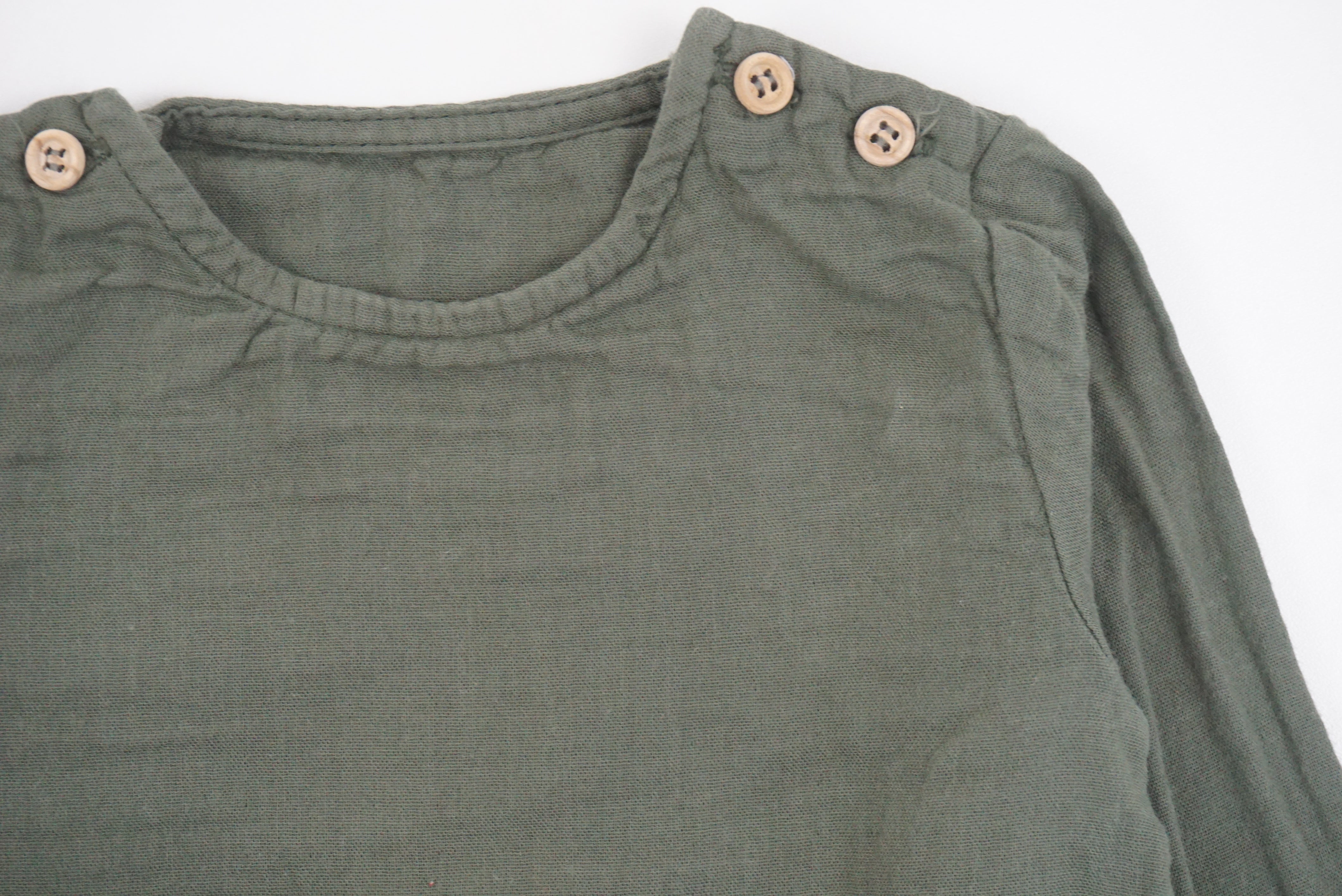 Blouse Vert - 6 mois