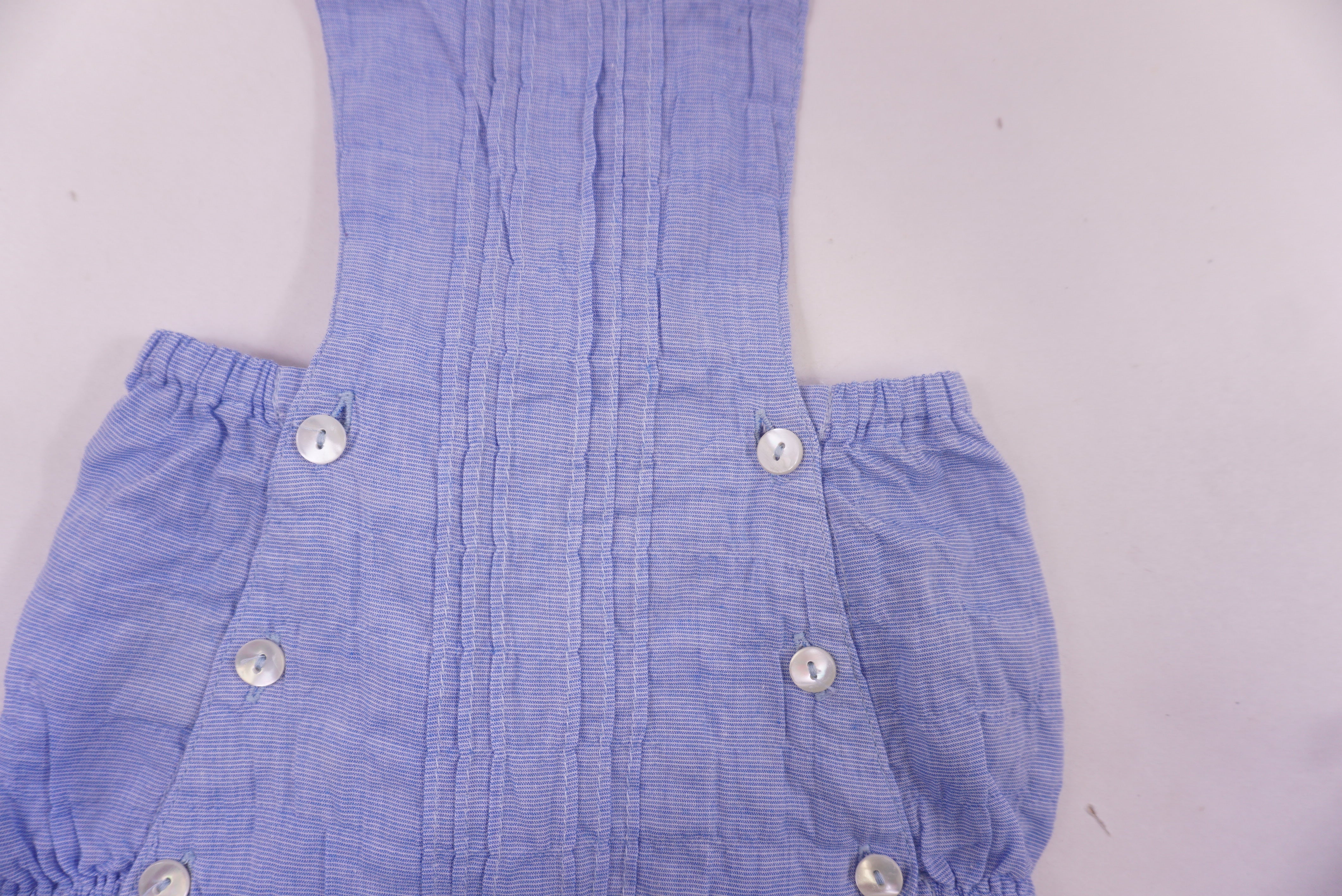 Barboteuse Bleu - 6 mois