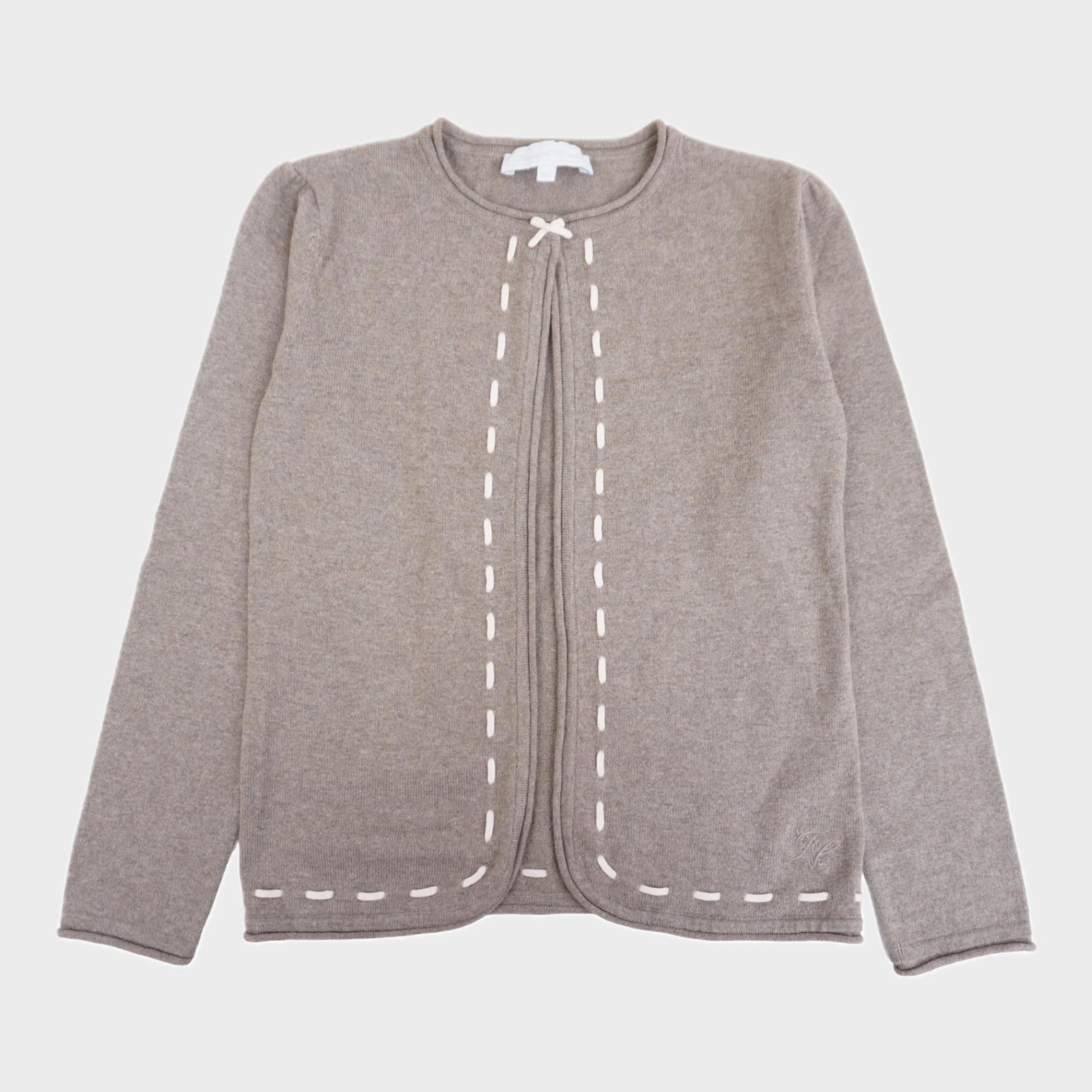 Cardigan Taupe - 10 ans