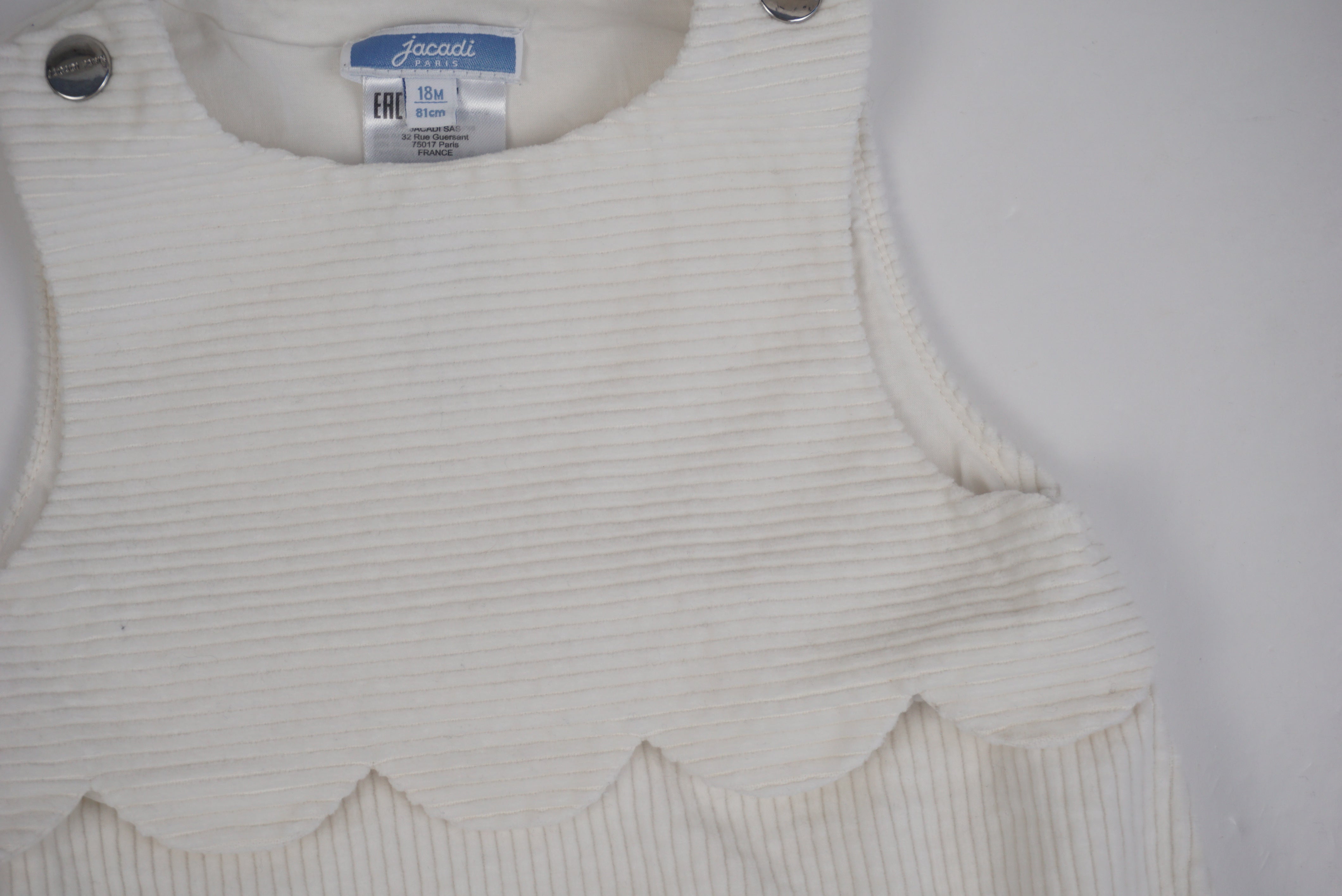 Barboteuse Ecru - 18 mois