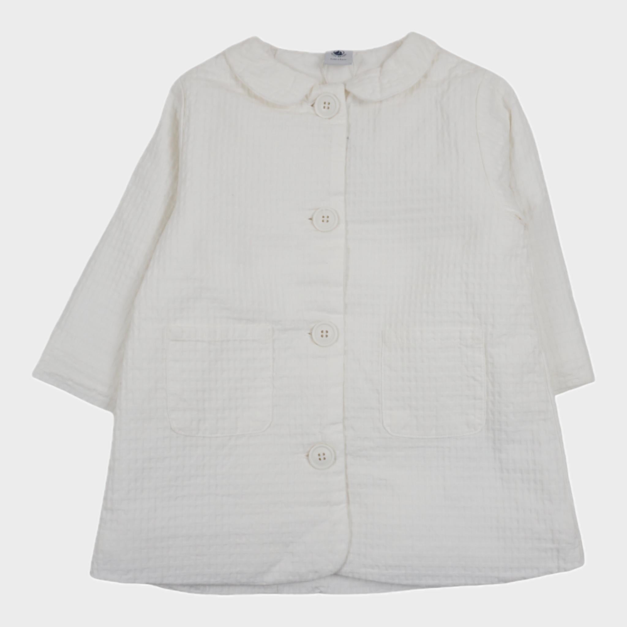 Manteau Blanc - 18 mois