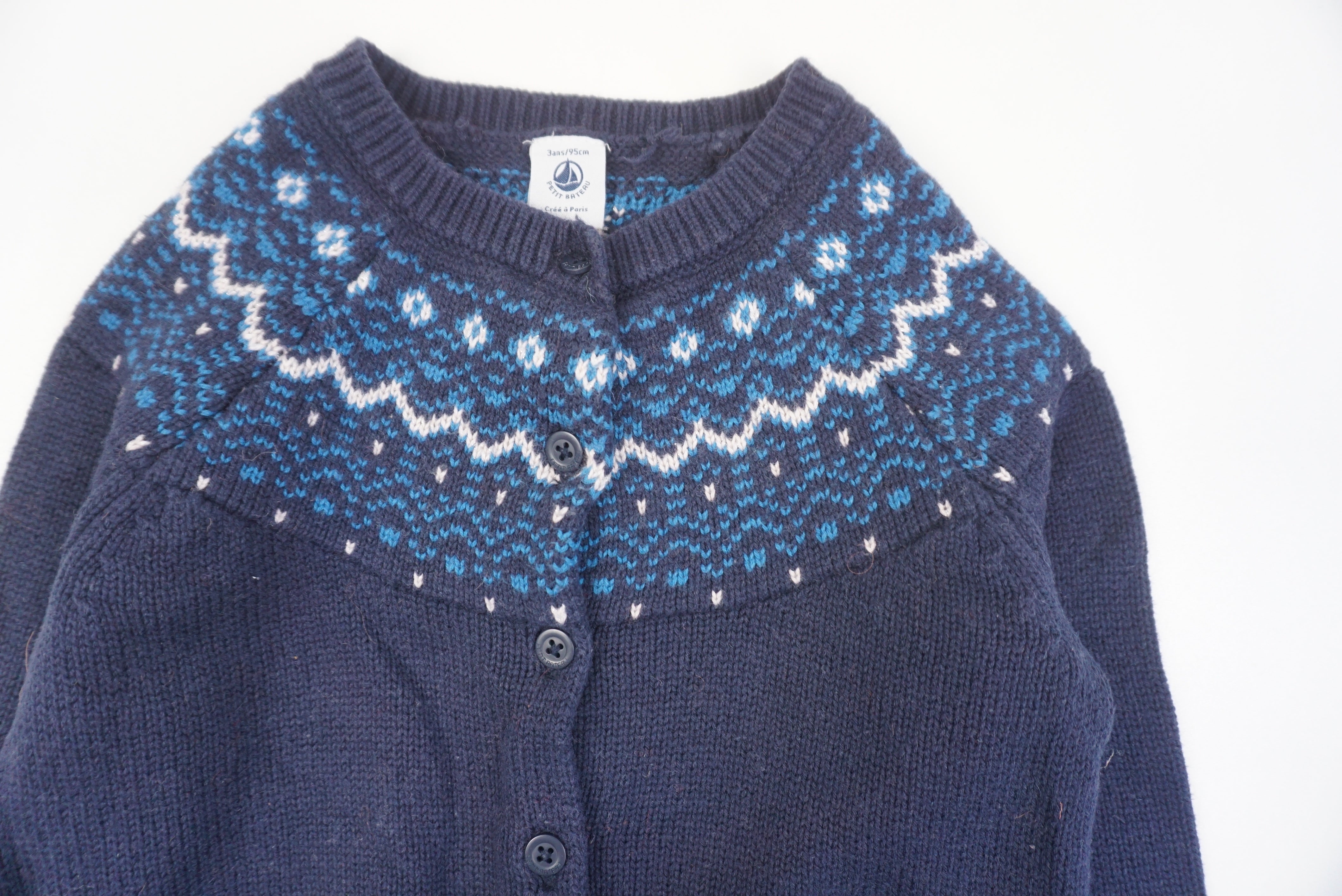 Gilet Bleu - 3 ans