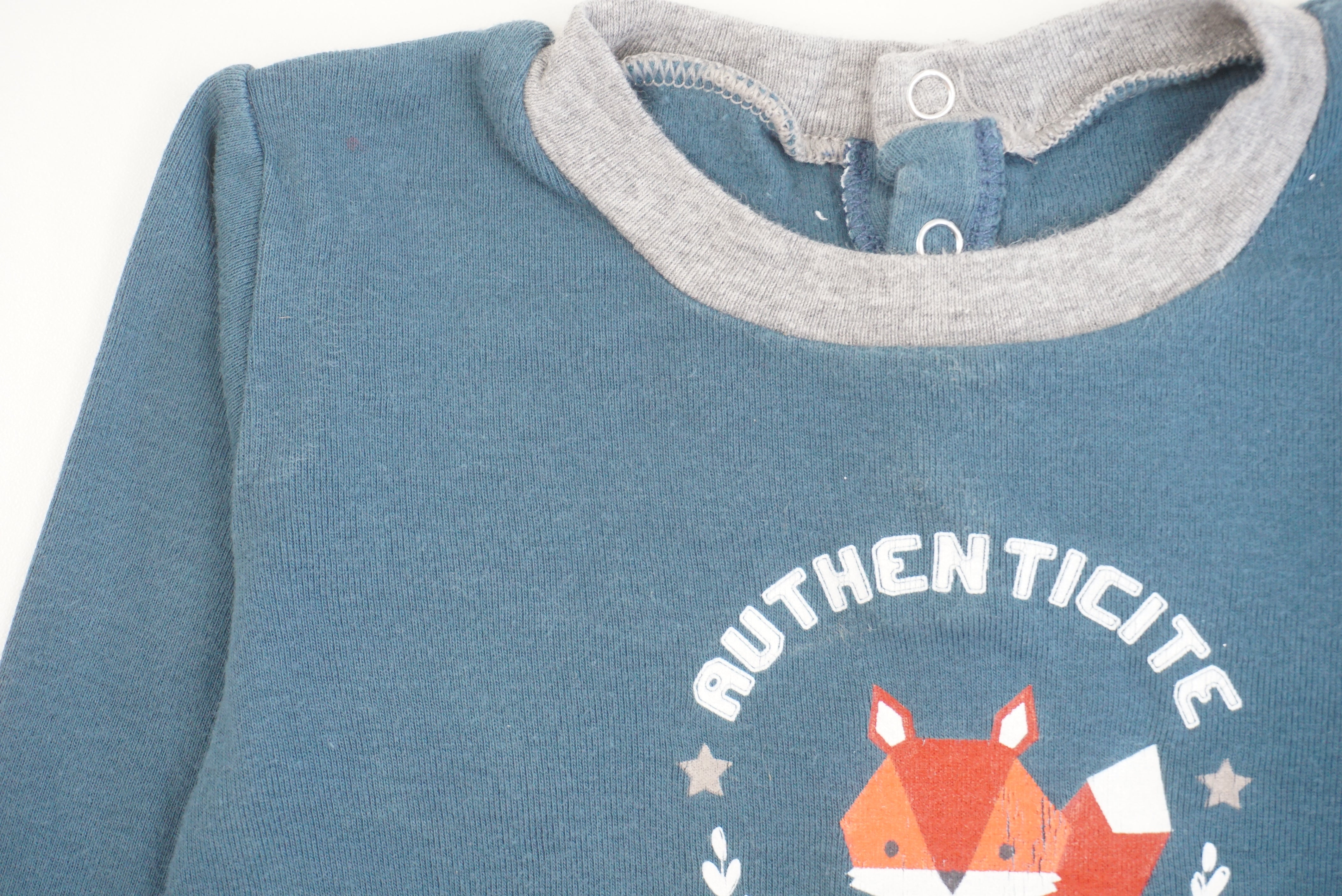 T-shirt Bleu - 6 mois