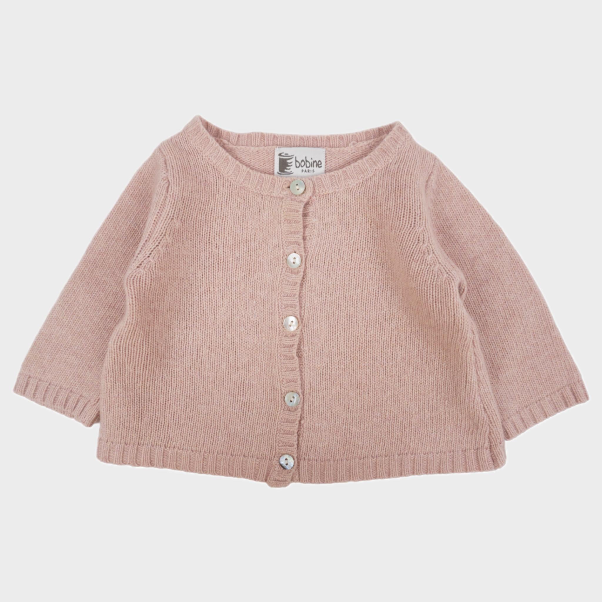 Gilet Rose - 3 mois