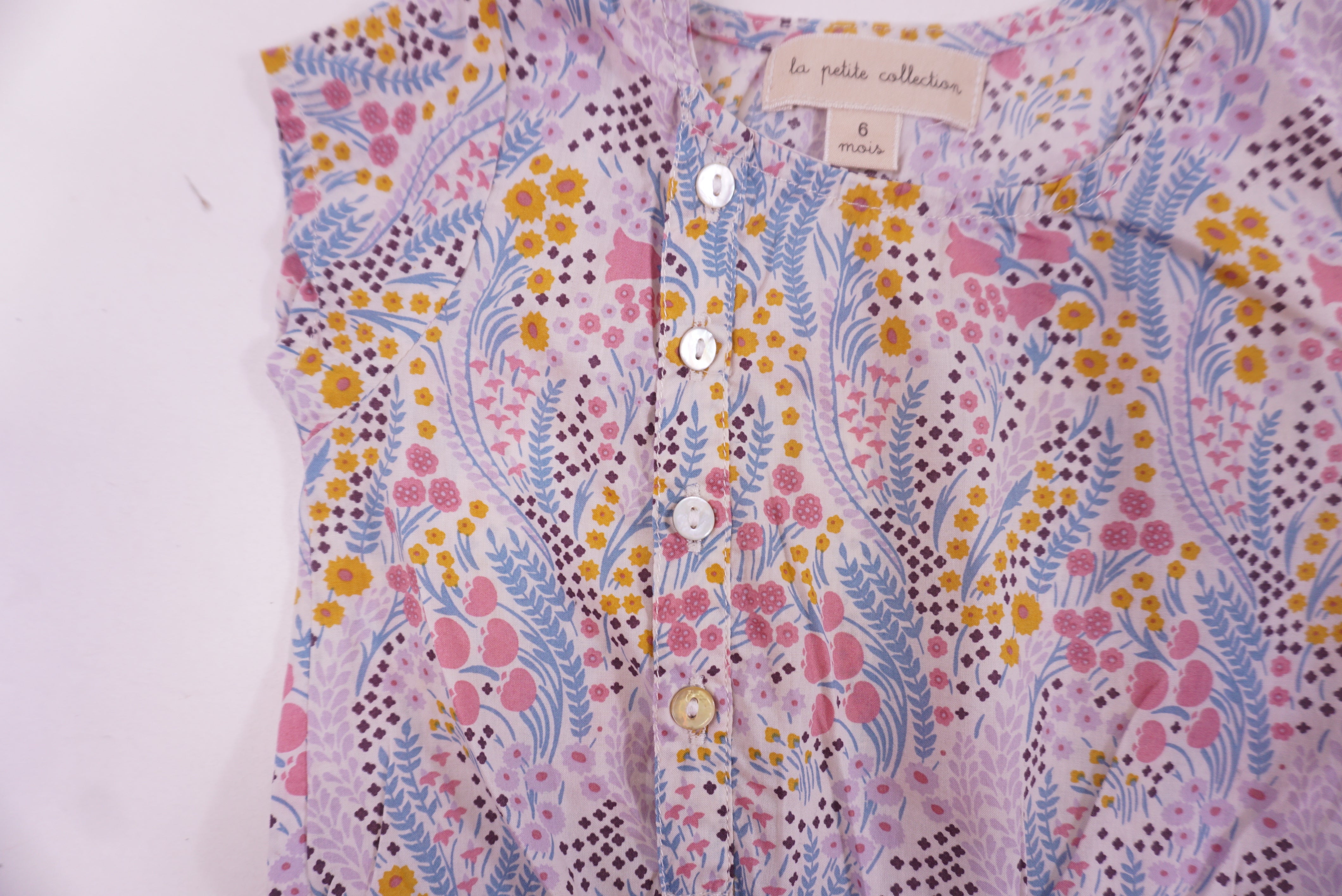 Combishort Multicolore - 6 mois