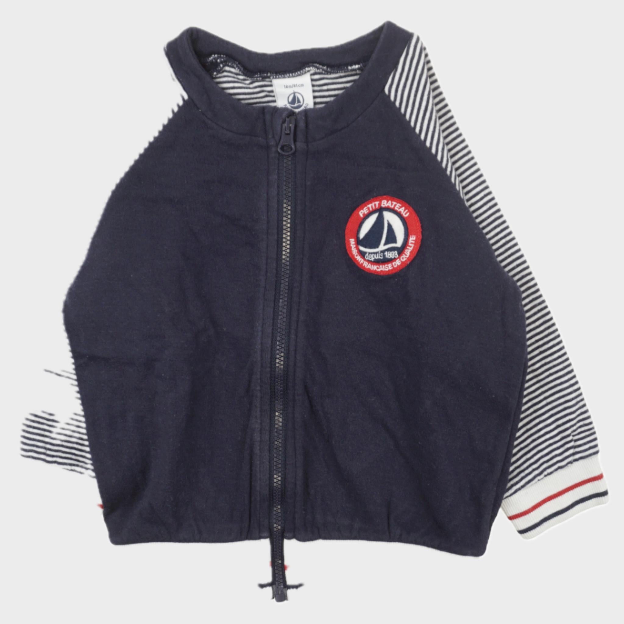 Gilet Bleu - 18 mois