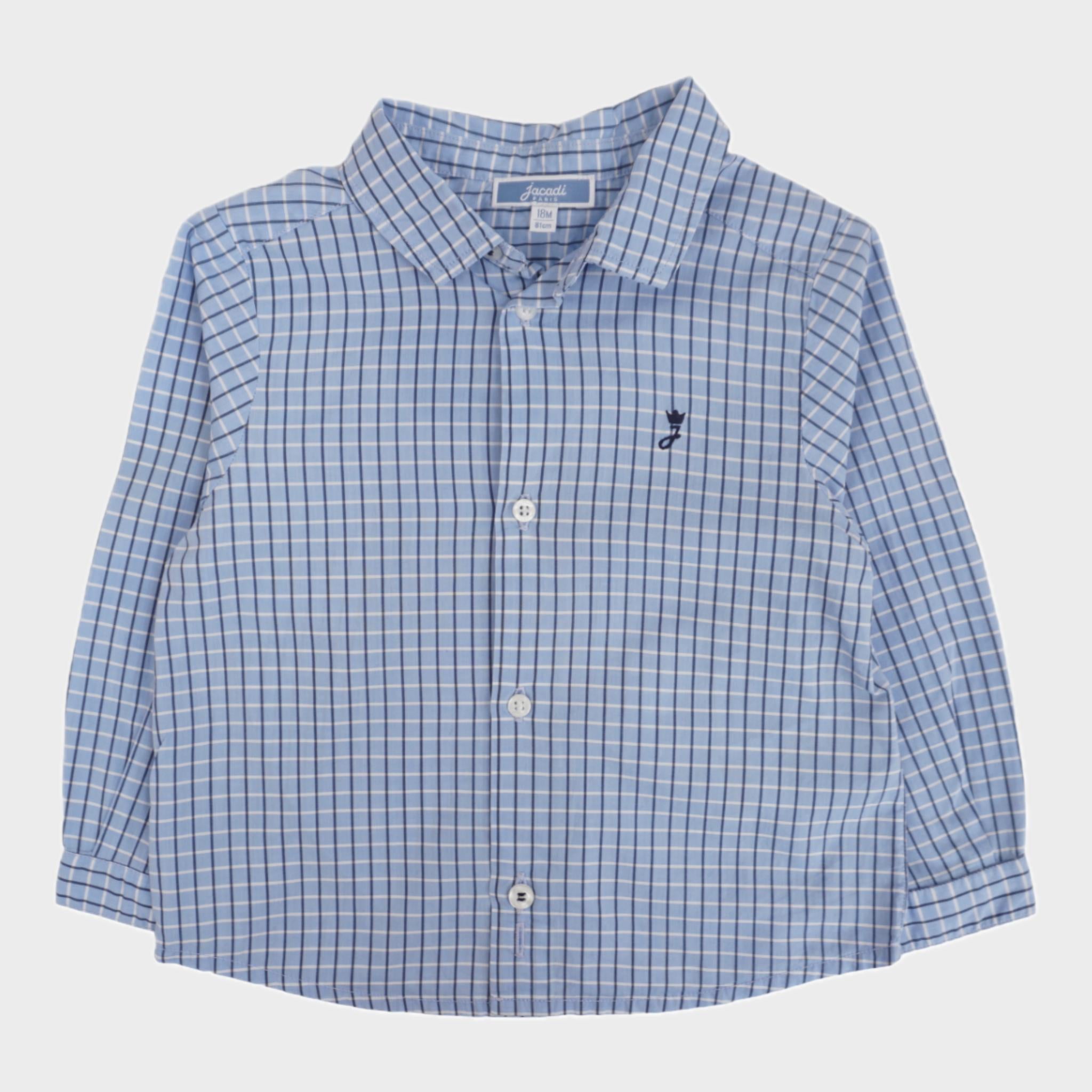 Chemise Bleu - 18 mois