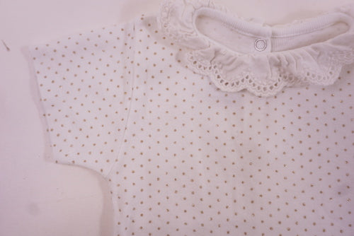 Body Blanc - 12 mois