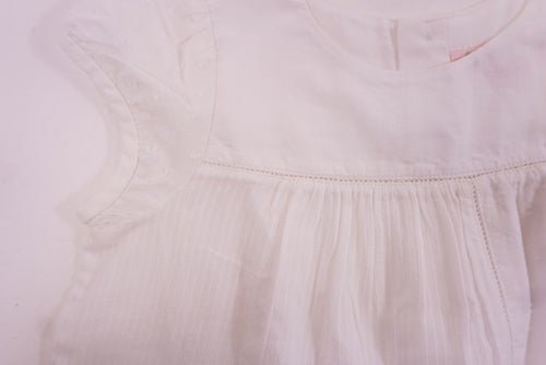 Blouse Blanc - 18 mois