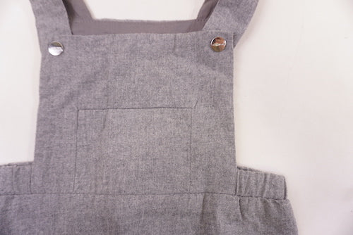 Salopette Gris - 12 mois