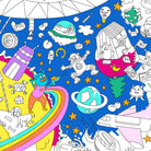 Poster Cosmos en cours de coloriage