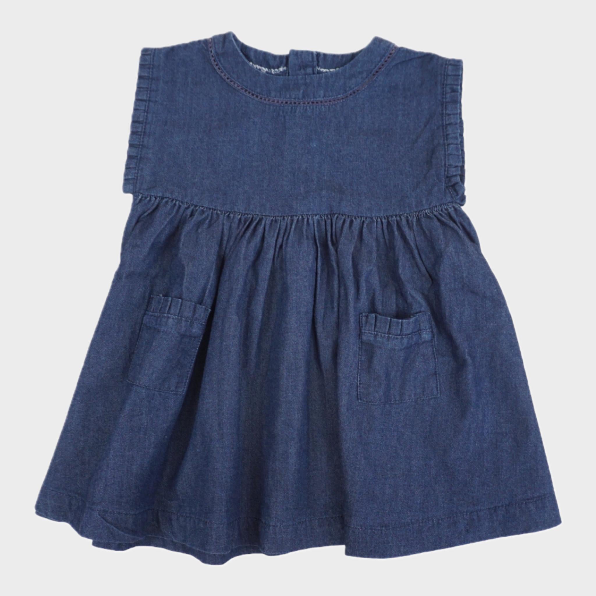 Robe Bleu - 6 mois