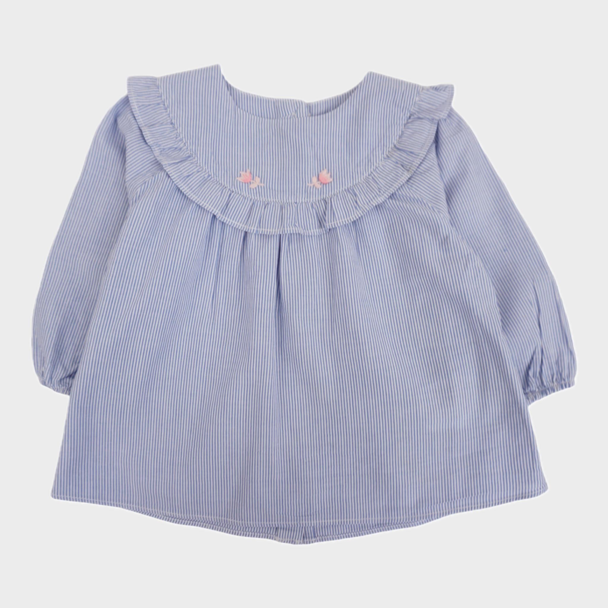 Blouse Bleu - 6 mois
