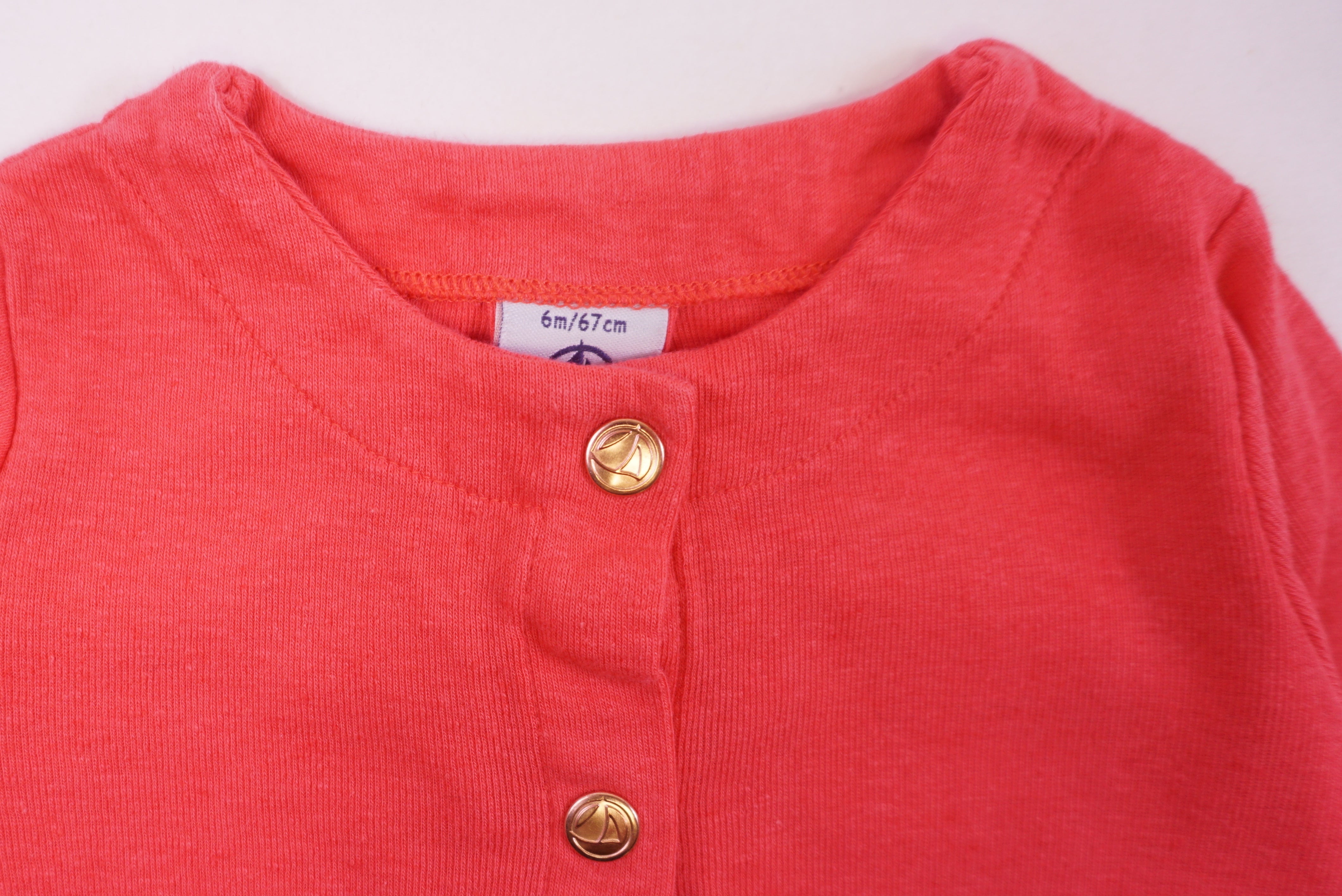 Gilet Rose - 6 mois