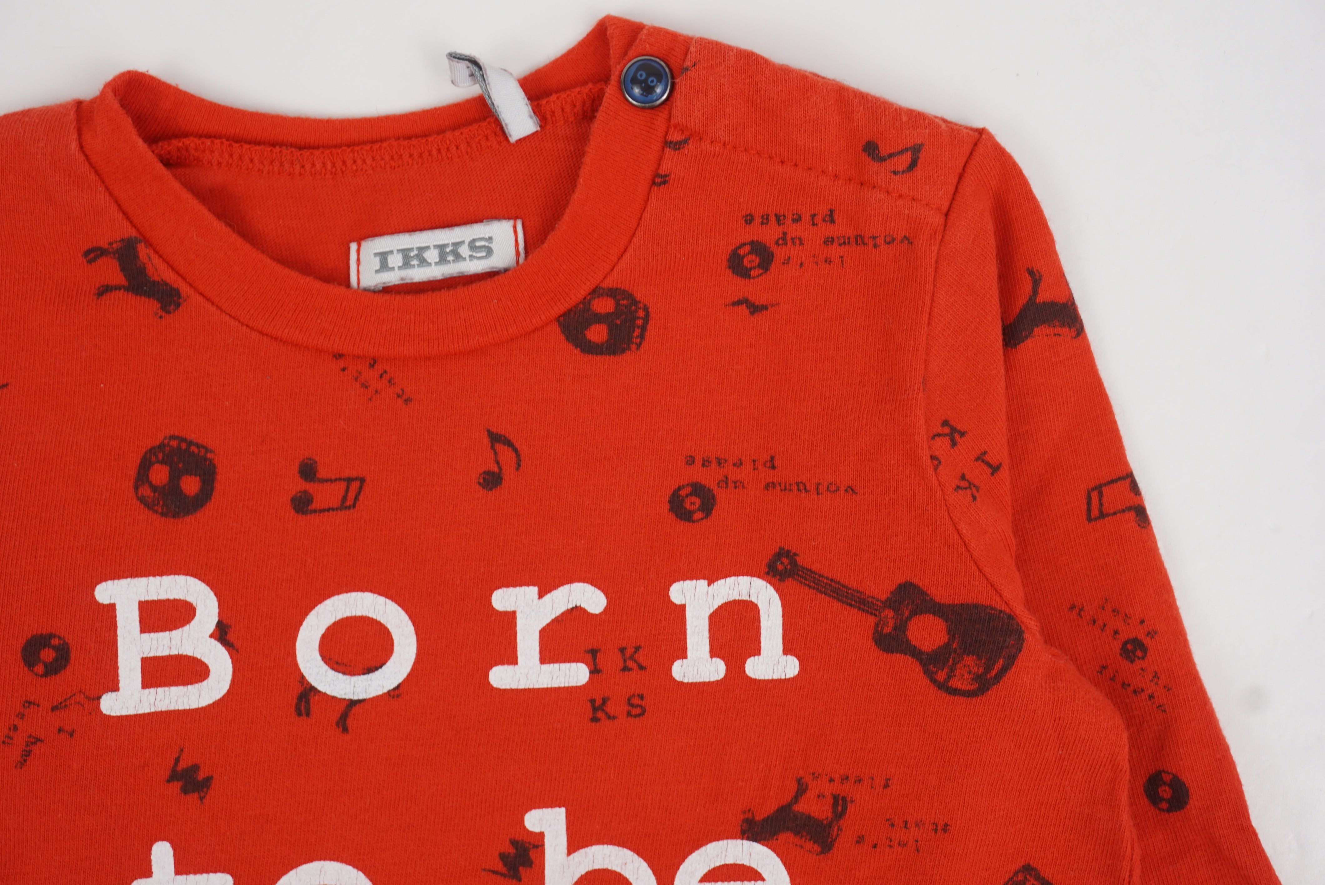 T-shirt Rouge - 12 mois