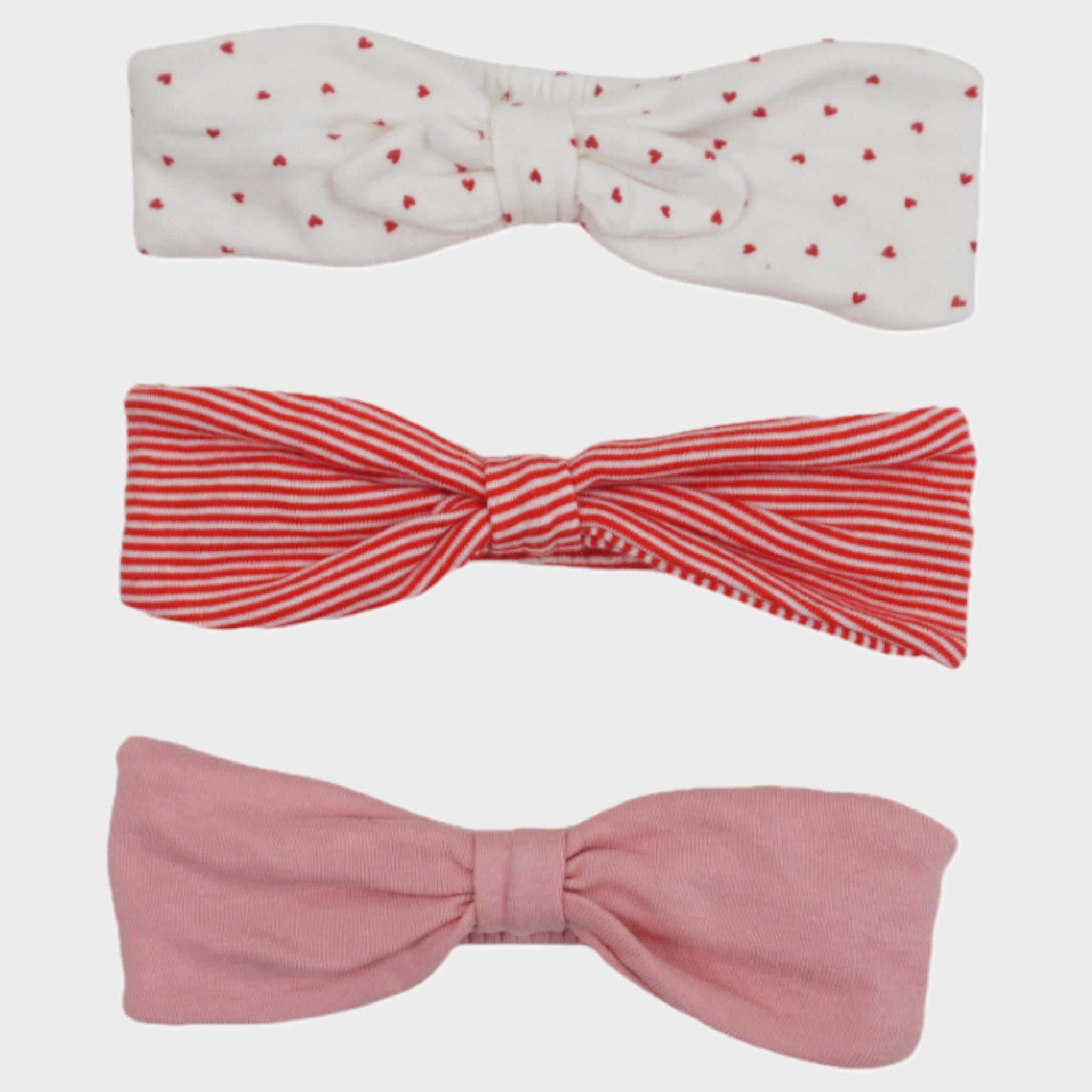 Lot de 3 bandeaux Multicolore - 6/12 mois